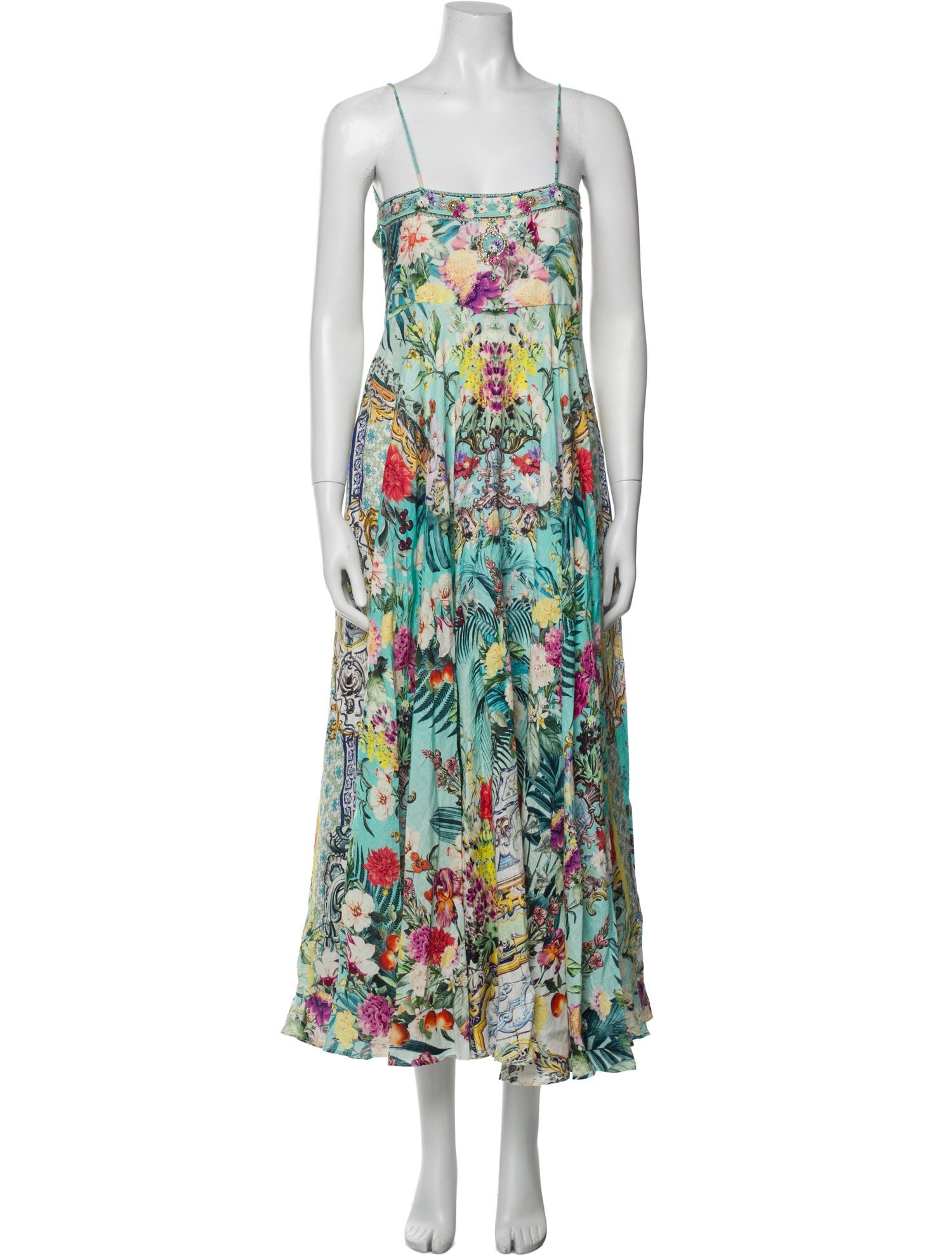 Camilla Linen Long Dress w/ Tags