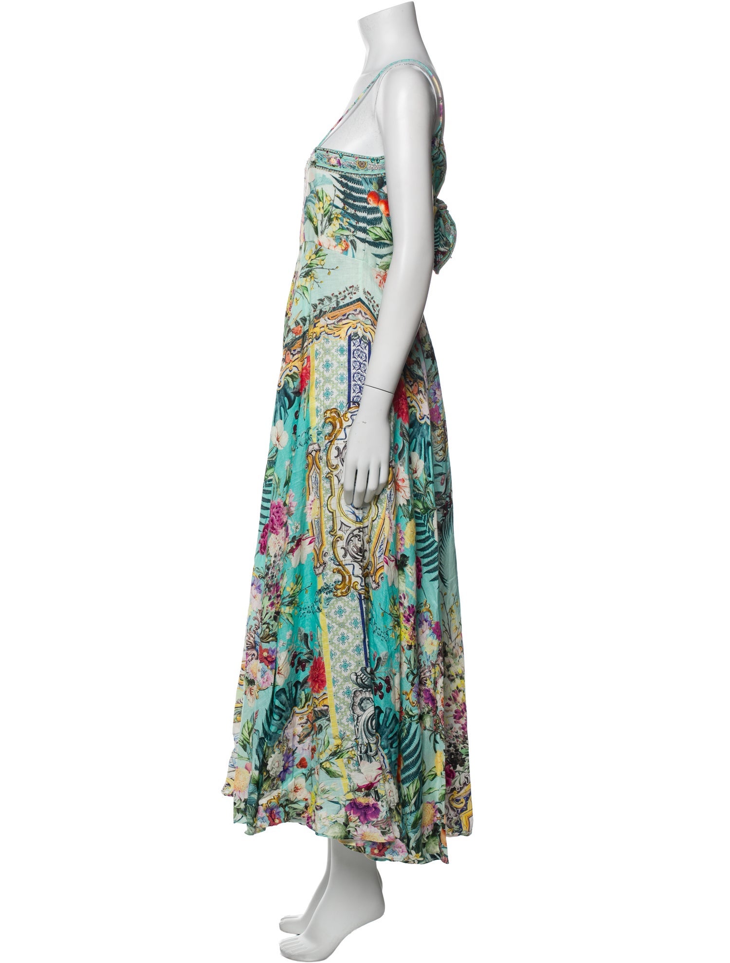 Camilla Linen Long Dress w/ Tags