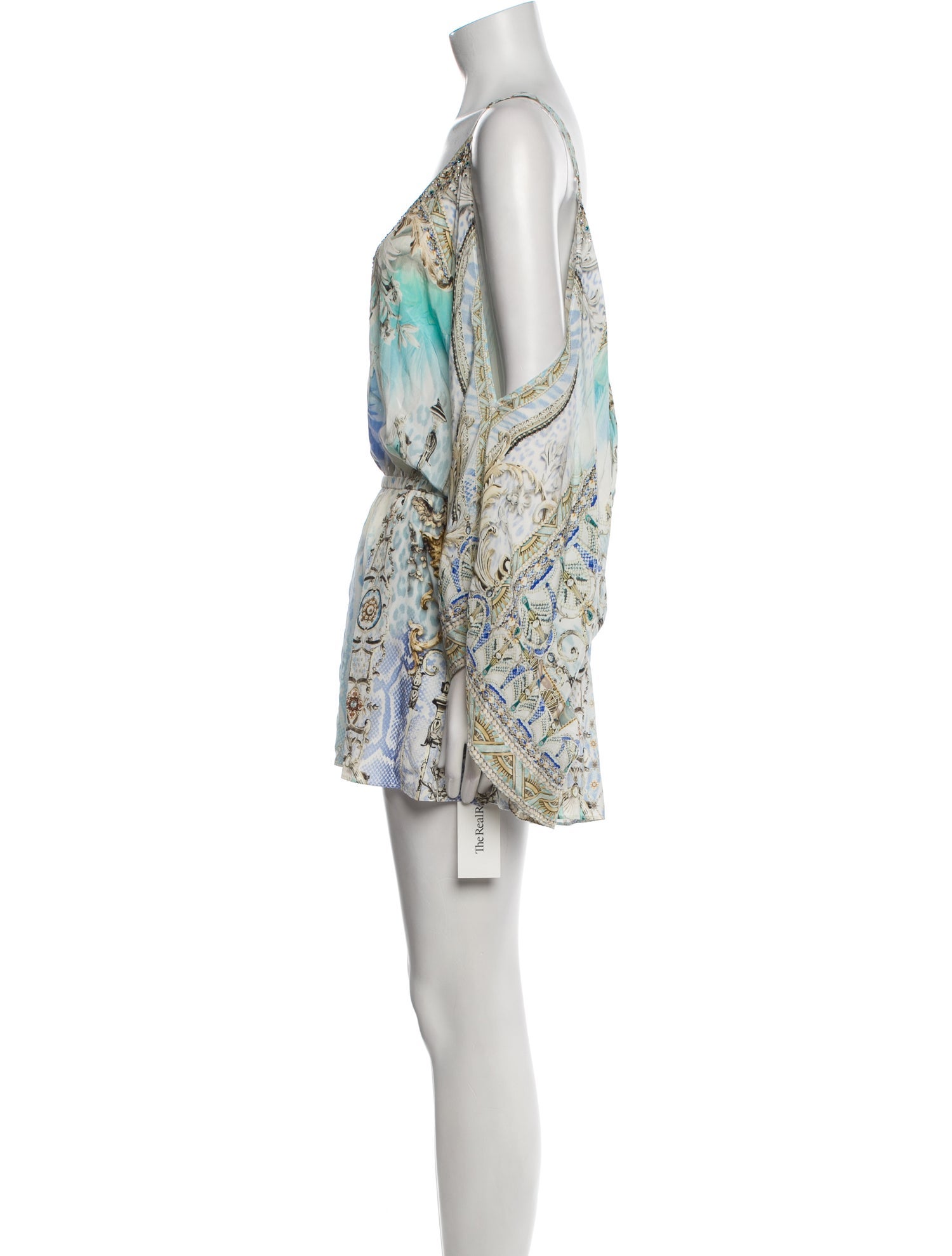 Camilla Silk Printed Romper