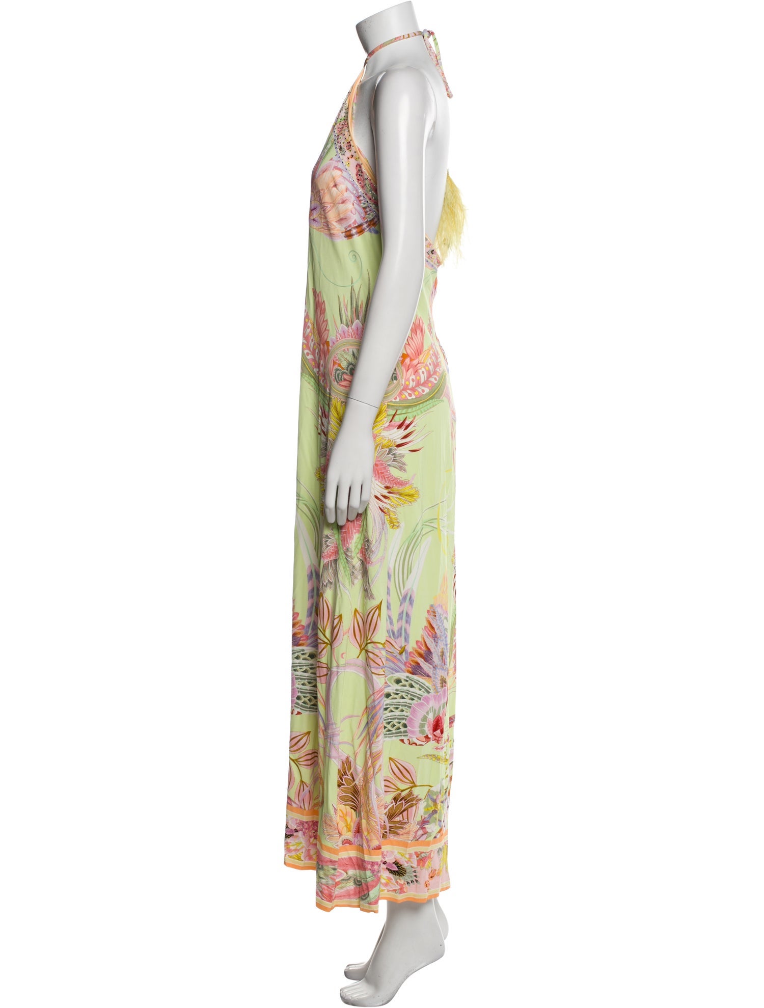 Camilla Printed Long Dress w/ Tags