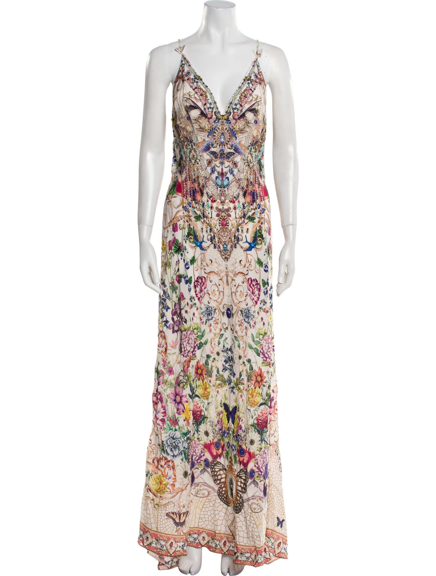 Camilla Silk Long Dress