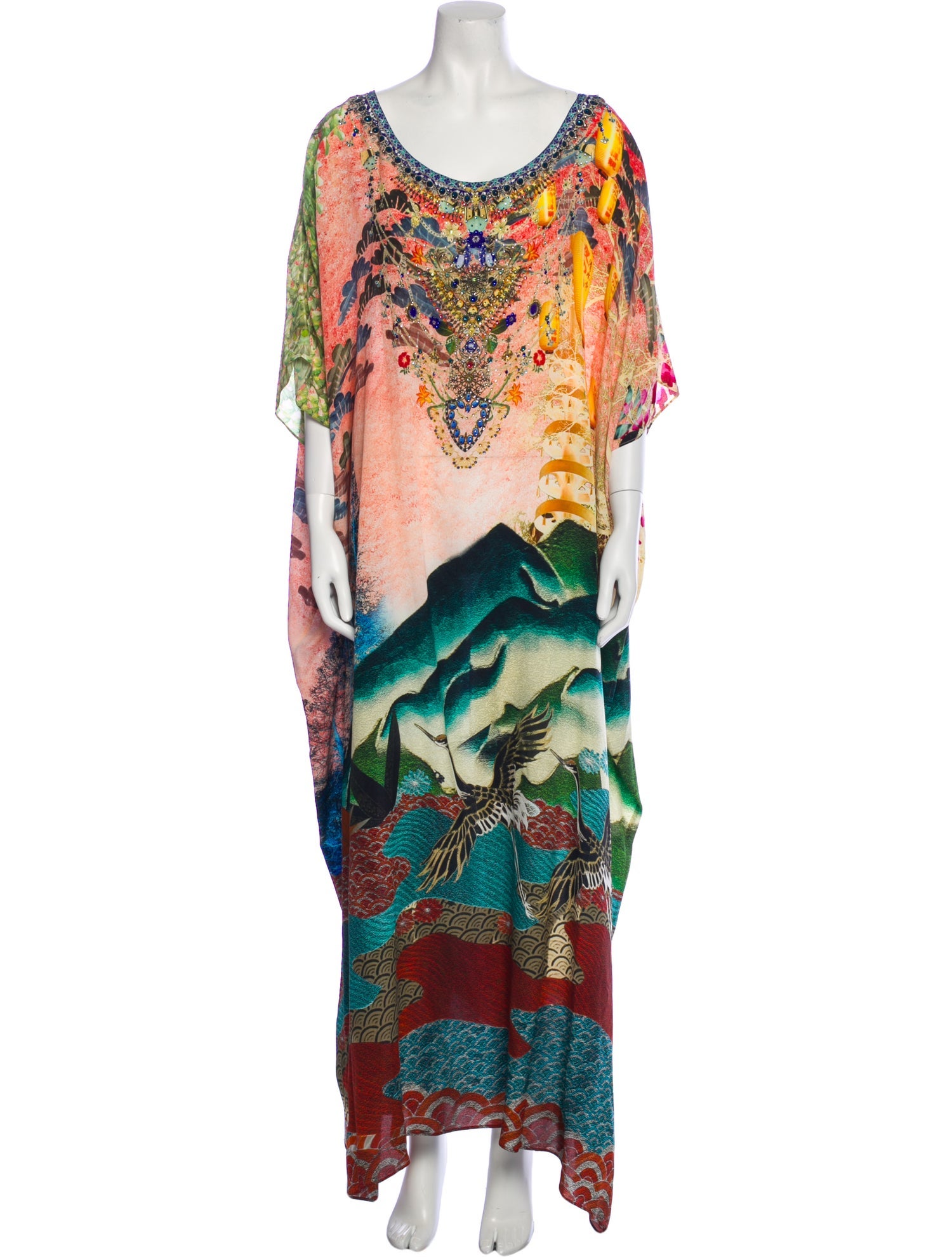 Camilla Silk Long Dress