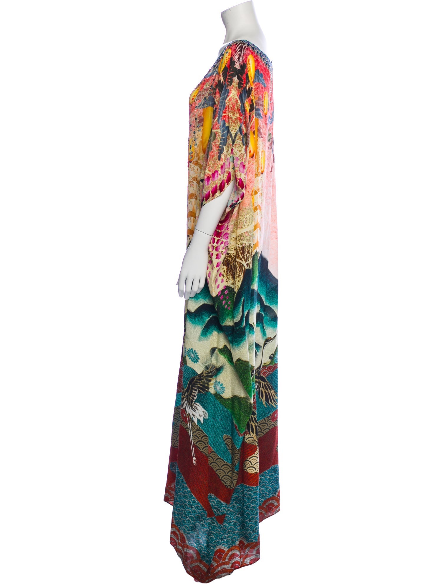 Camilla Silk Long Dress