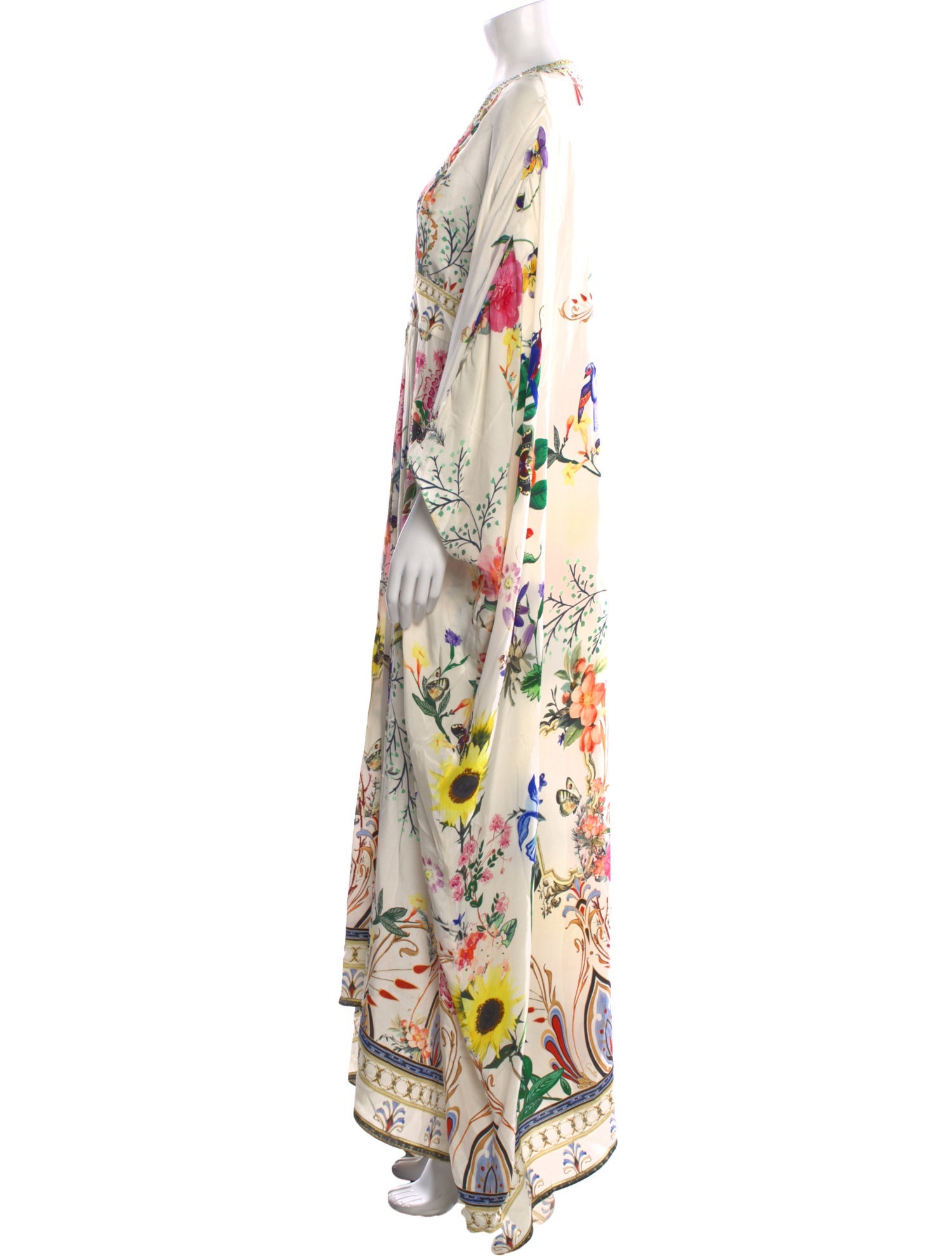 Camilla Silk Long Dress