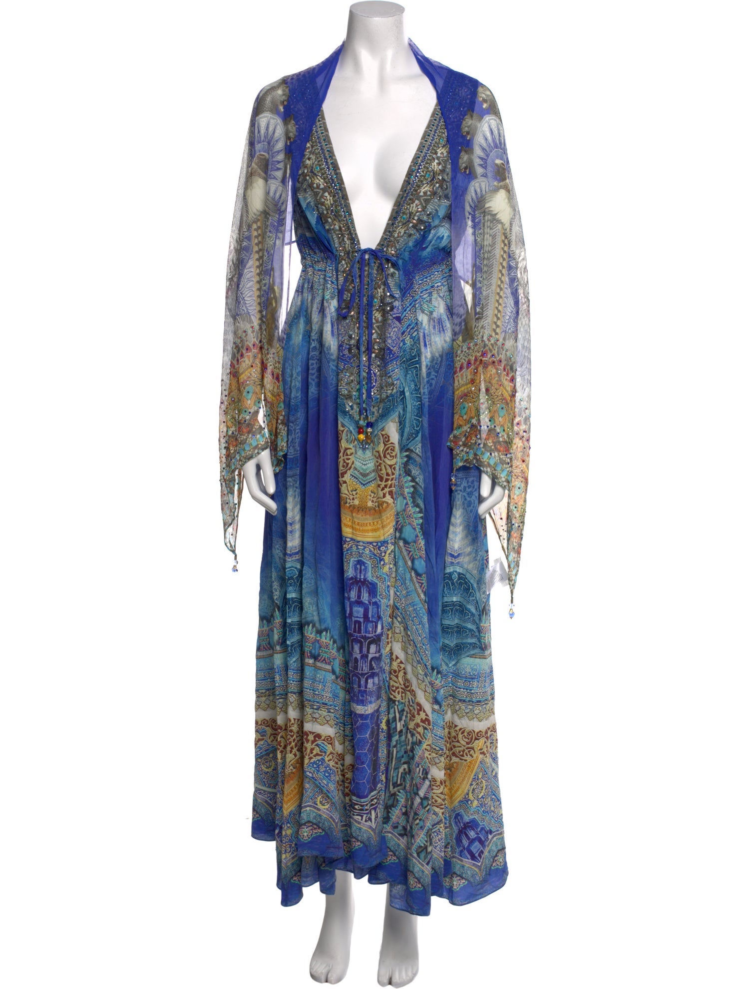 Camilla Silk Long Dress