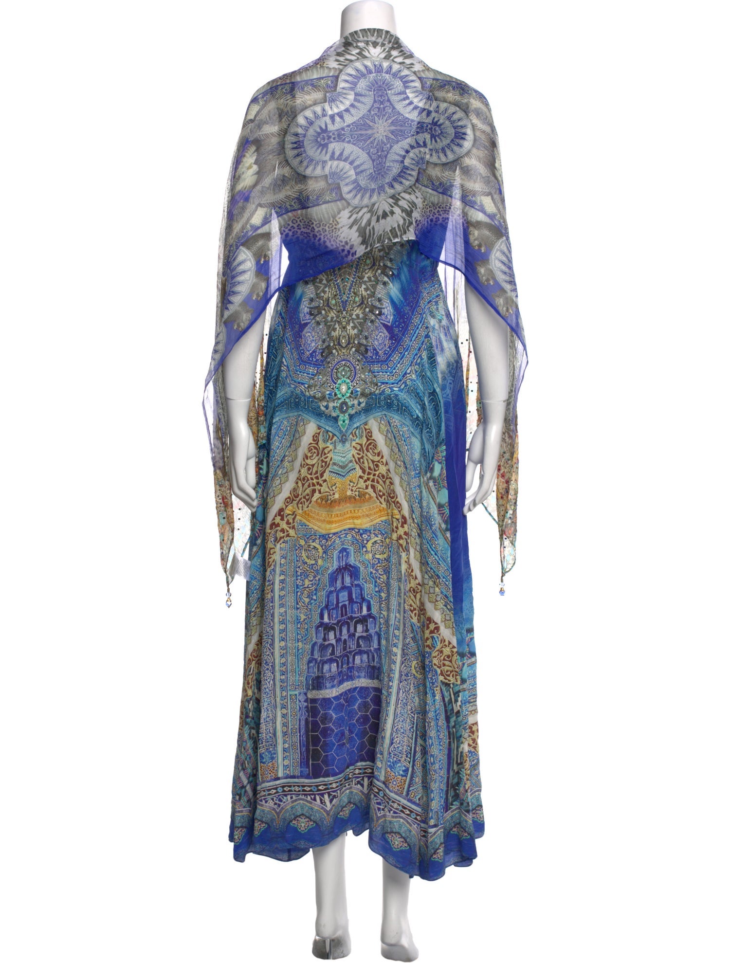 Camilla Silk Long Dress