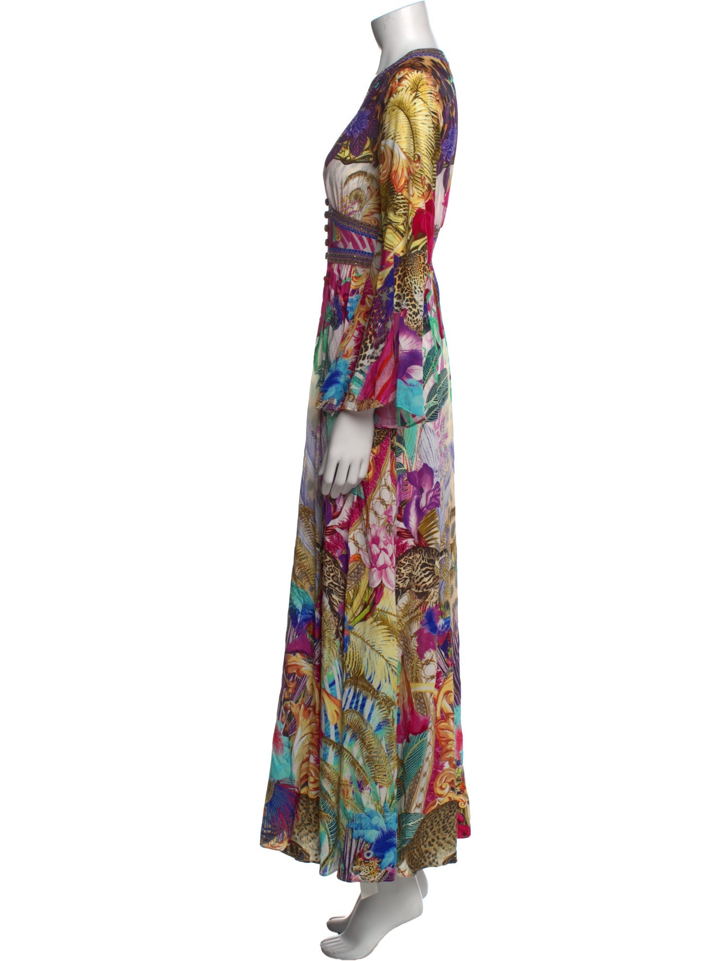 Camilla Silk Long Dress