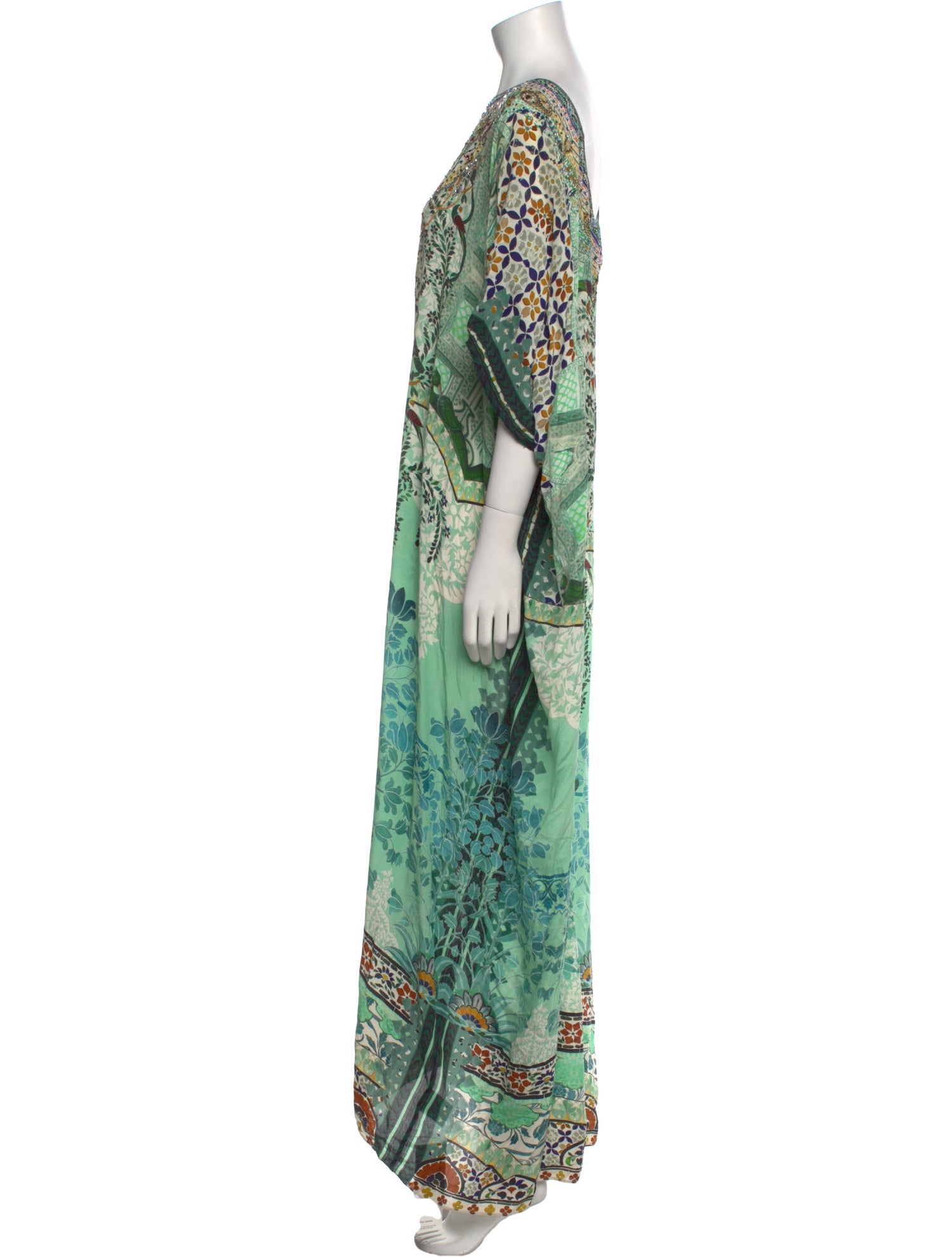Camilla Silk Long Dress