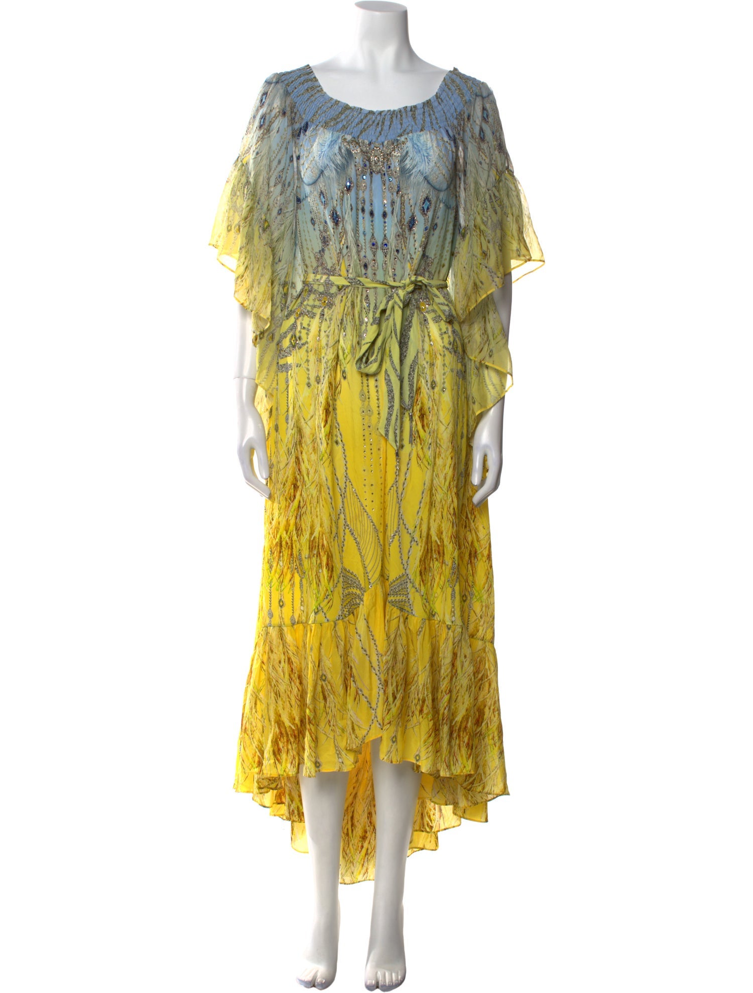 Camilla Silk Long Dress