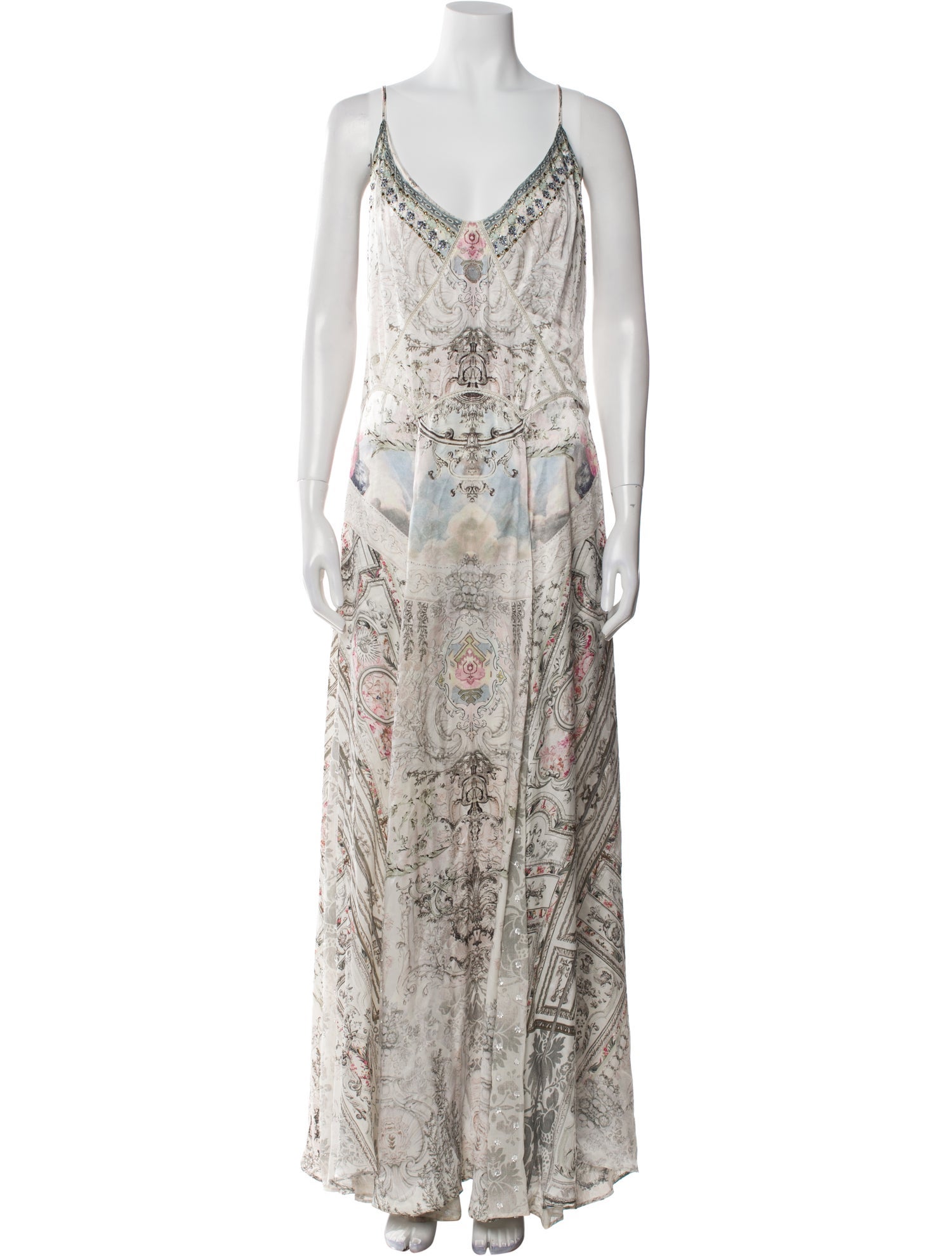 Camilla Silk Long Dress