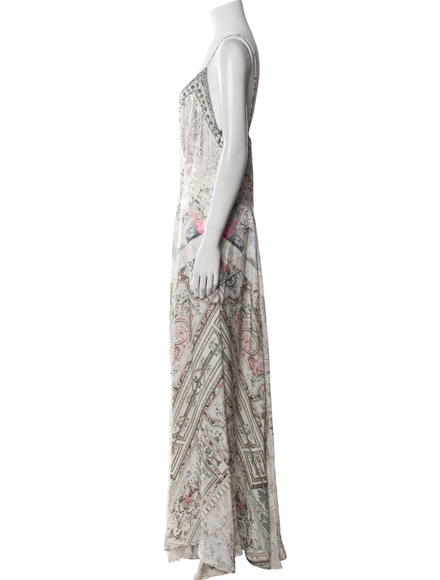 Camilla Silk Long Dress