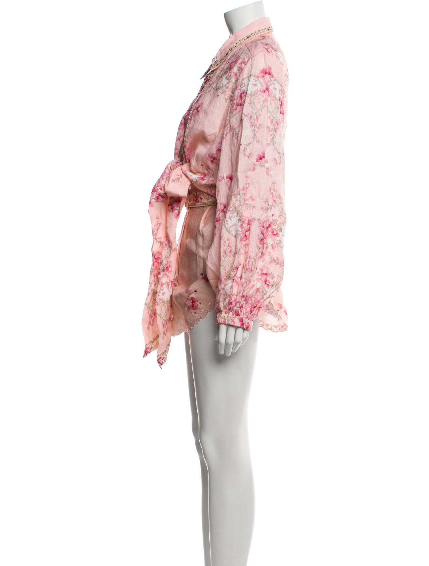 Camilla Linen Printed Short Set