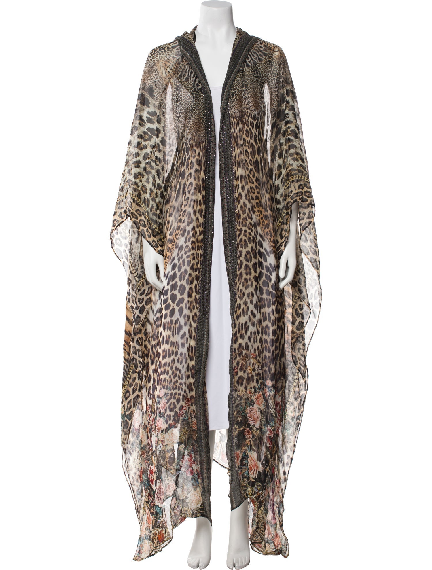 Camilla Silk Printed Robe