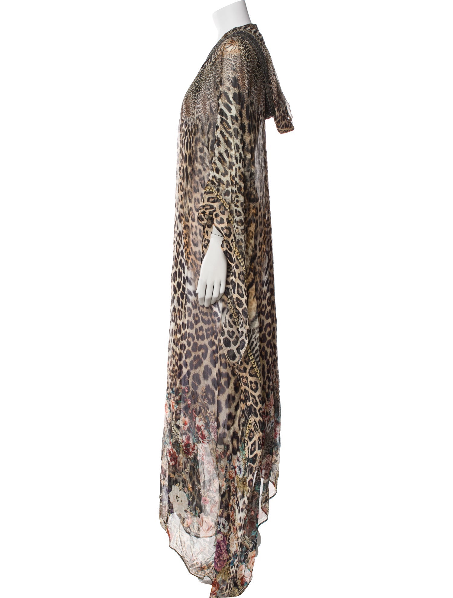 Camilla Silk Printed Robe