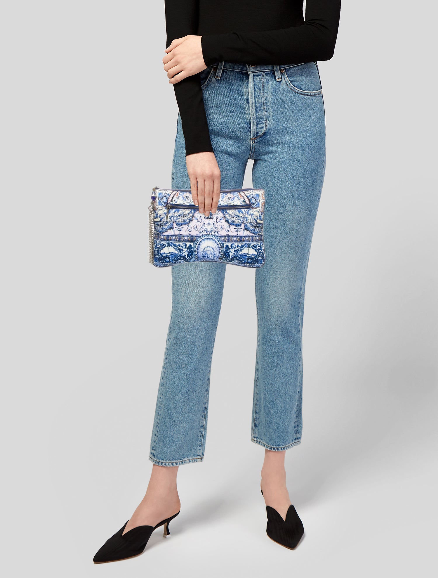 Camilla Canvas Clutch