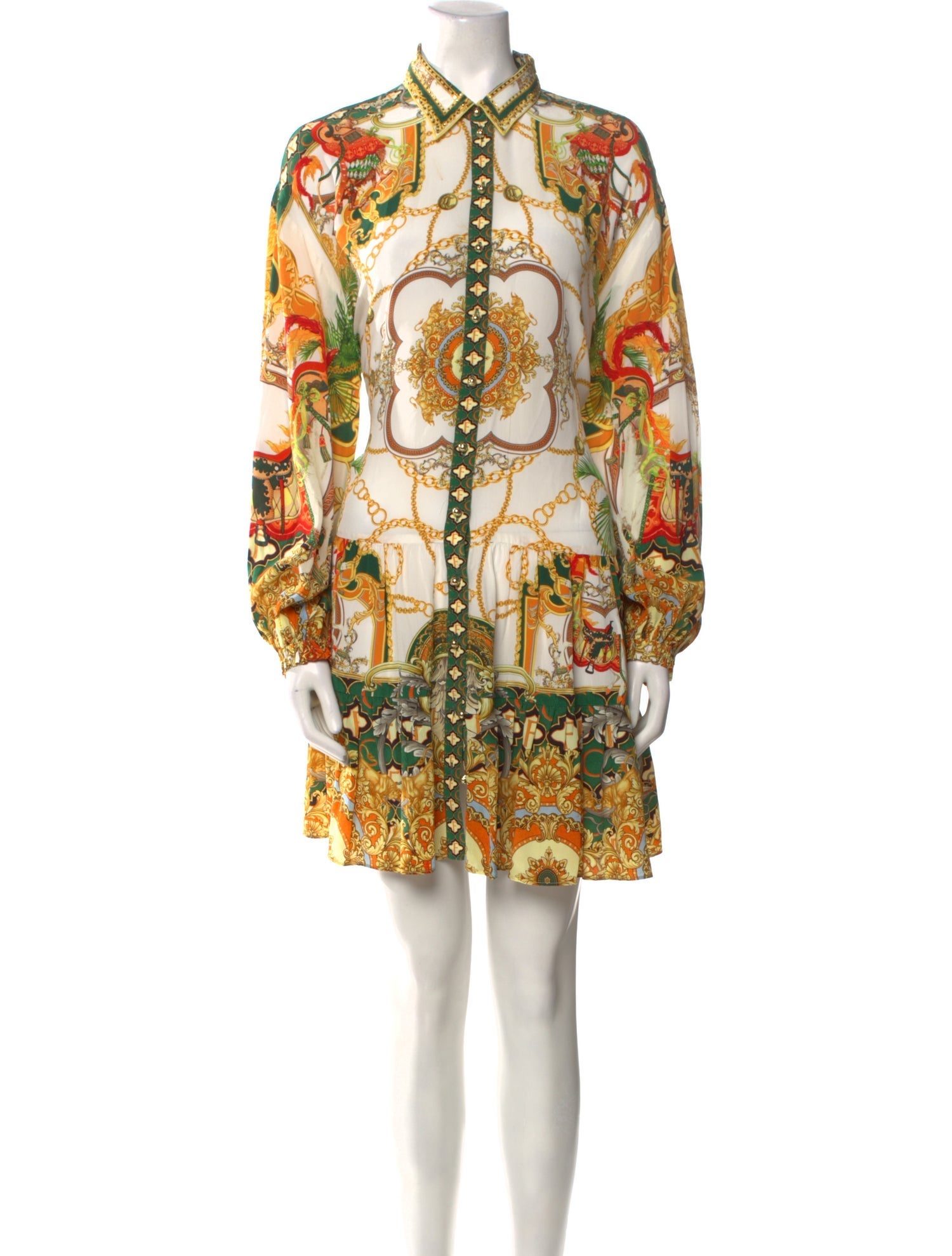 Camilla Silk Mini Dress w/ Tags