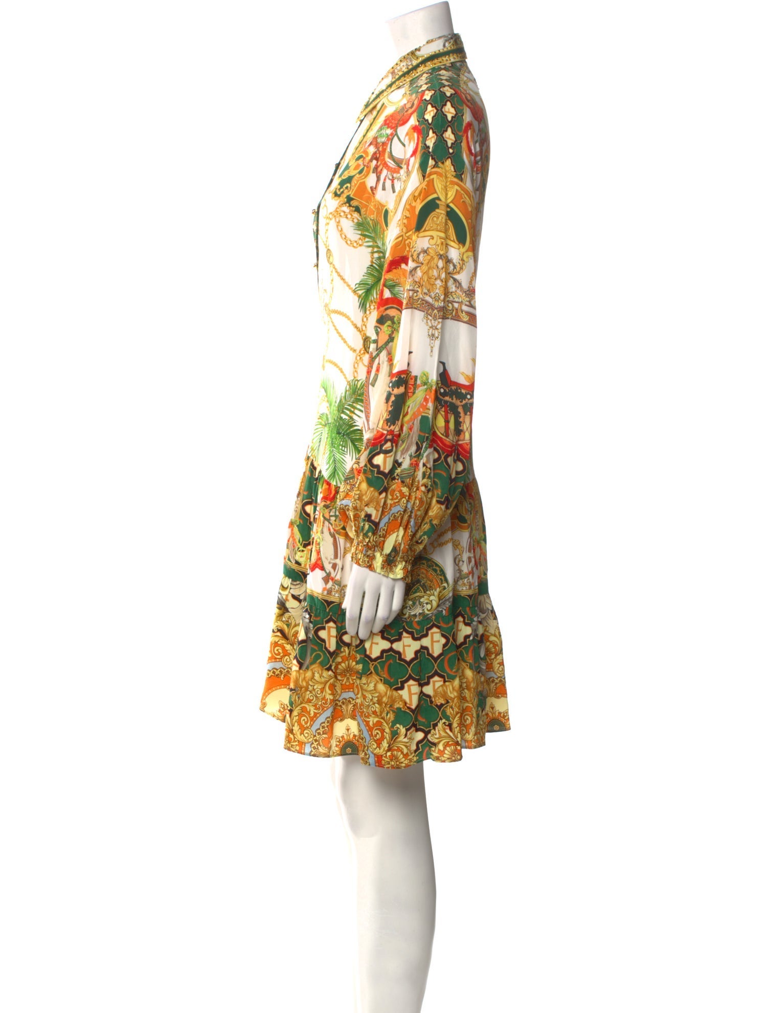 Camilla Silk Mini Dress w/ Tags