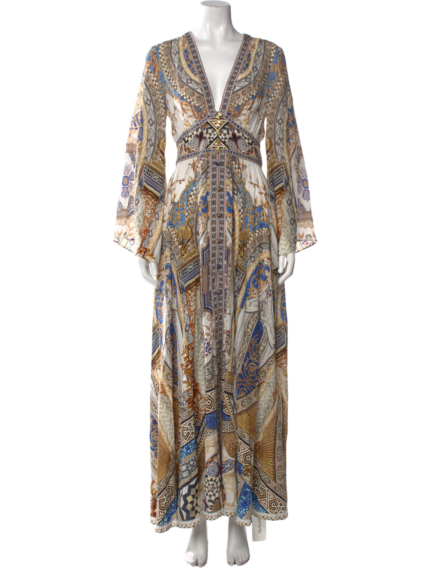 Camilla Silk Long Dress