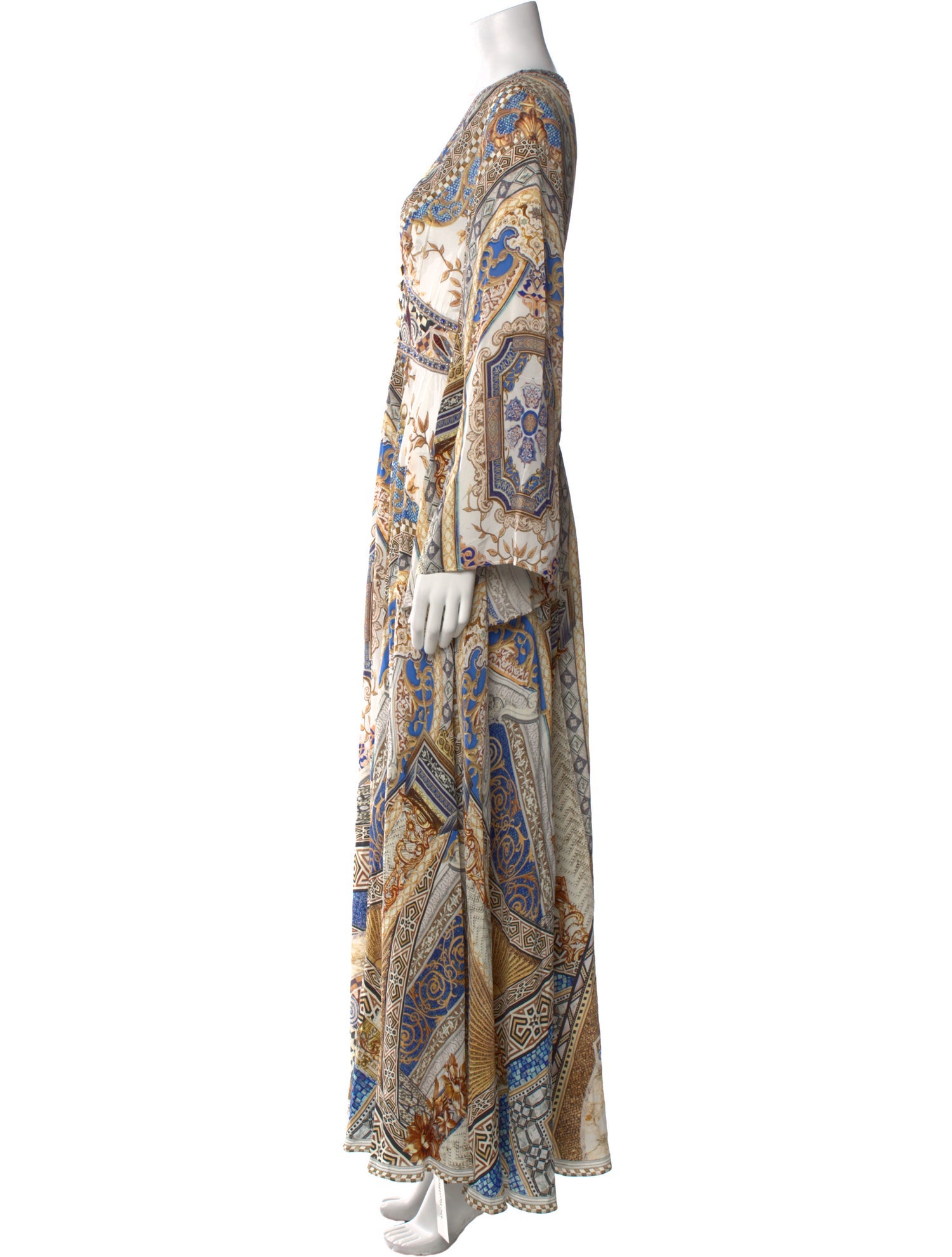 Camilla Silk Long Dress