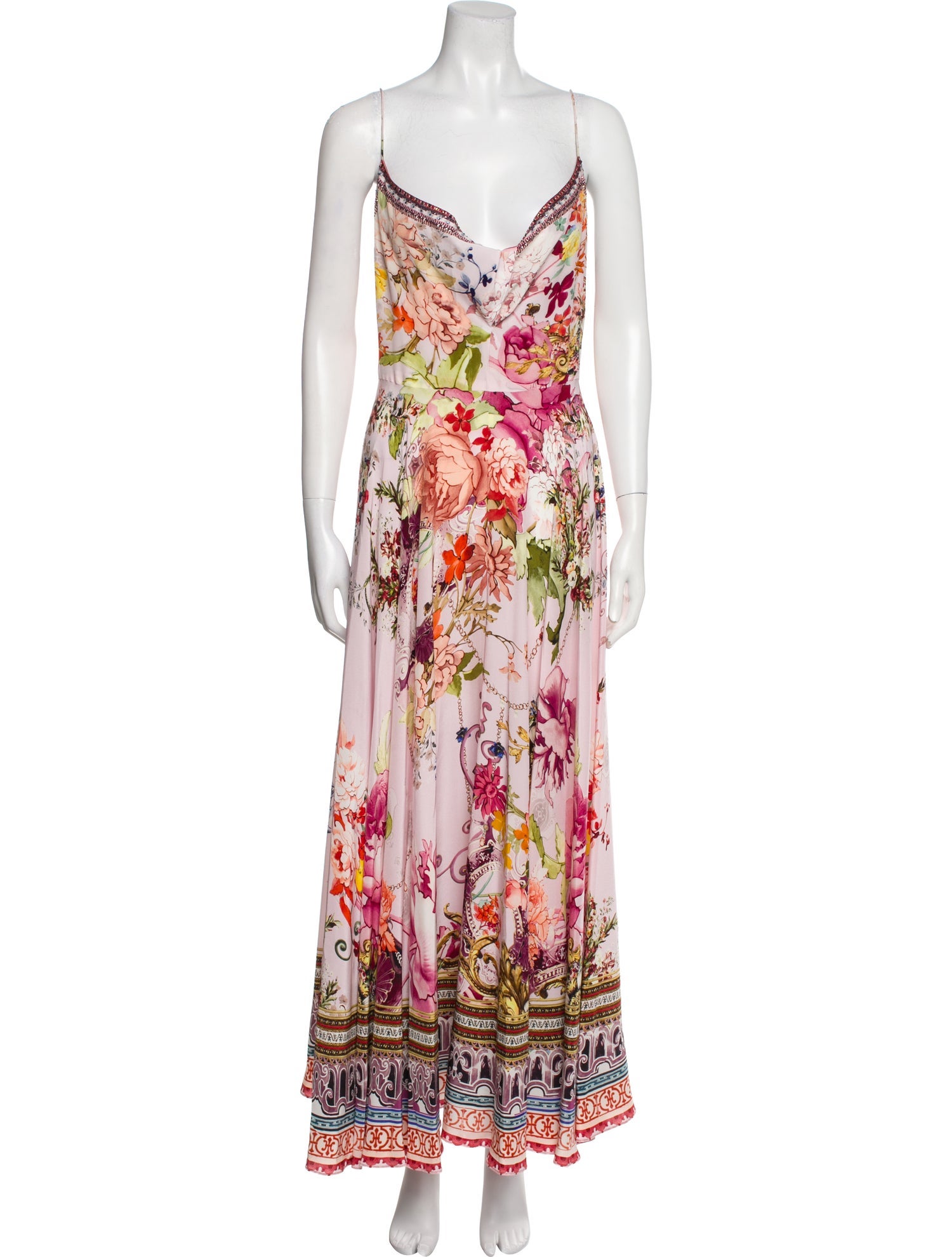 Camilla Silk Midi Length Dress