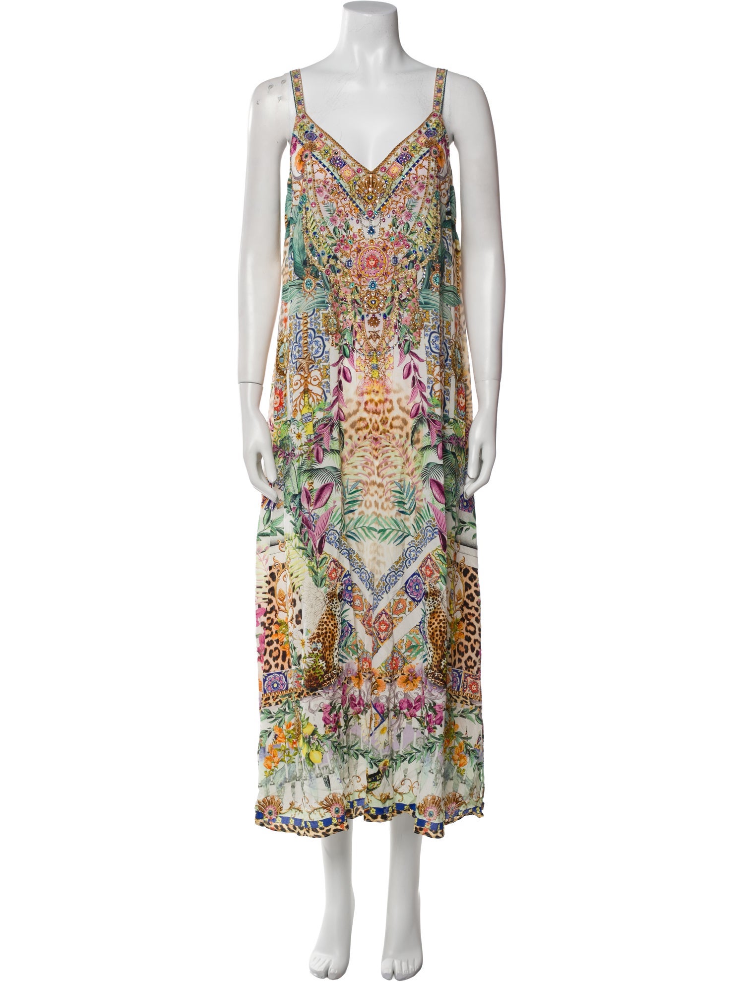 Camilla Silk Long Dress