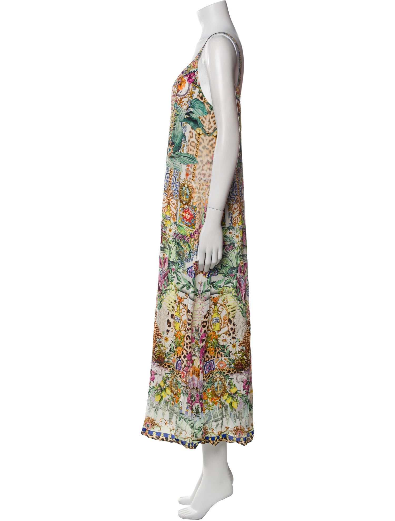 Camilla Silk Long Dress