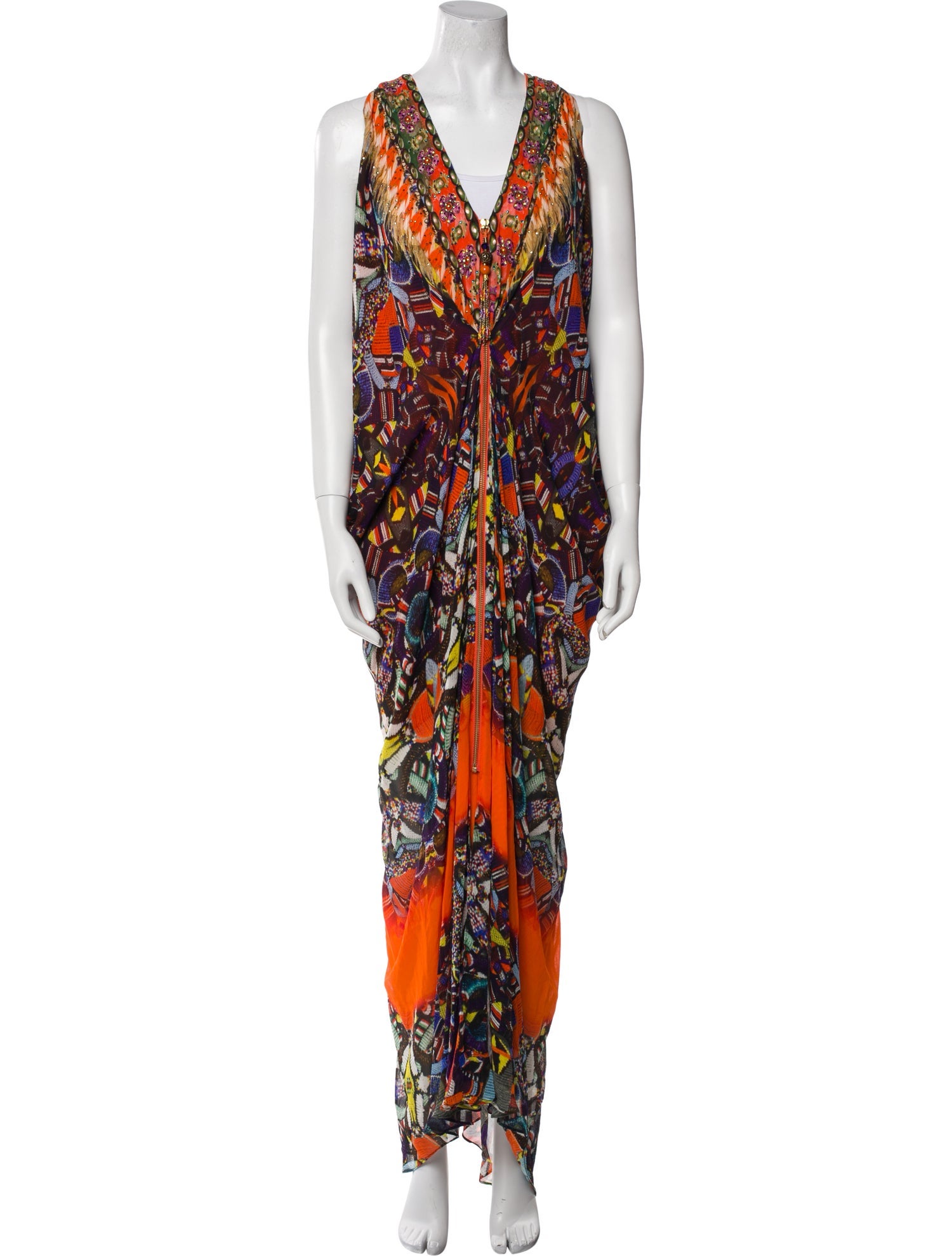 Camilla Silk Long Dress