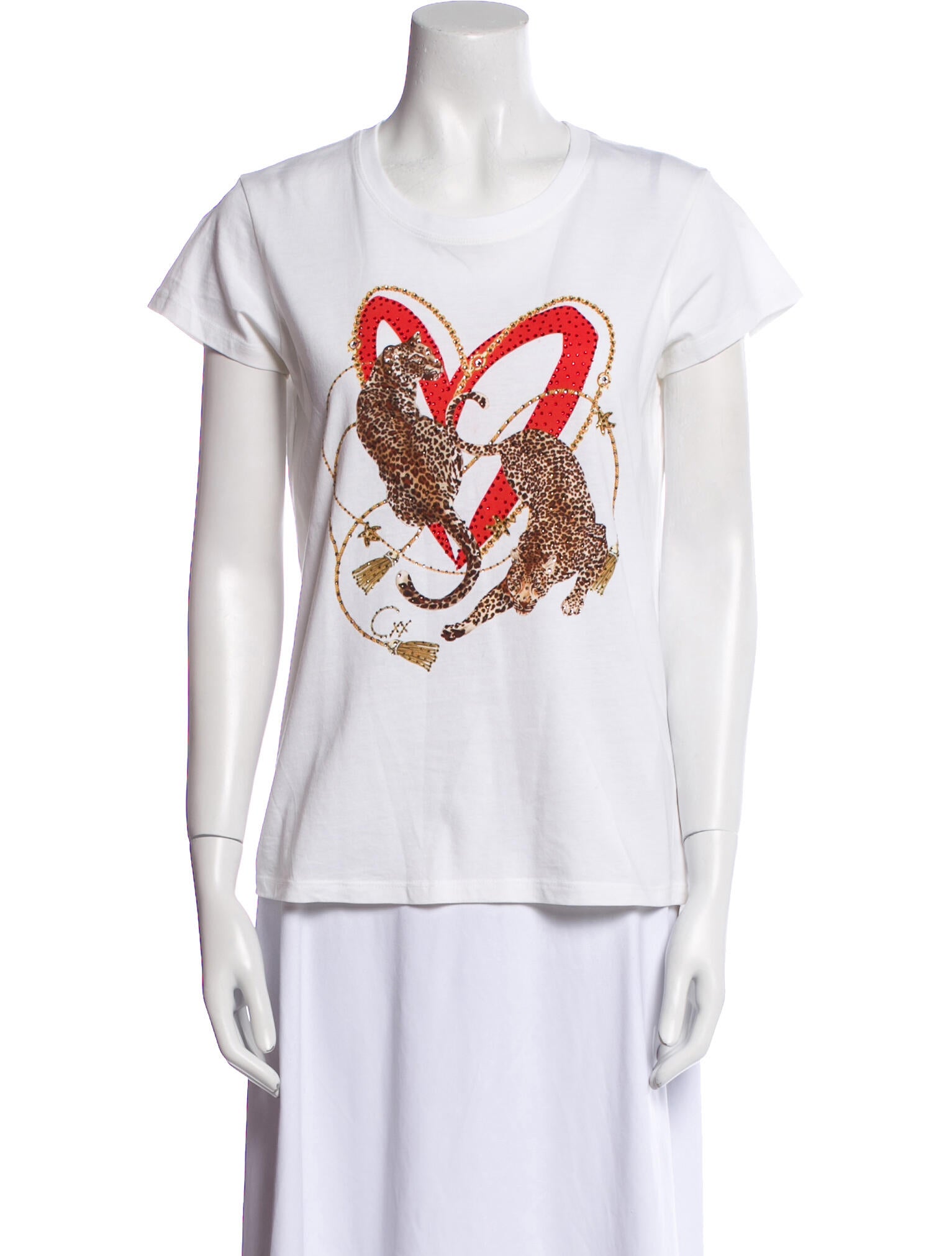 Camilla Graphic Print Crew Neck T-Shirt