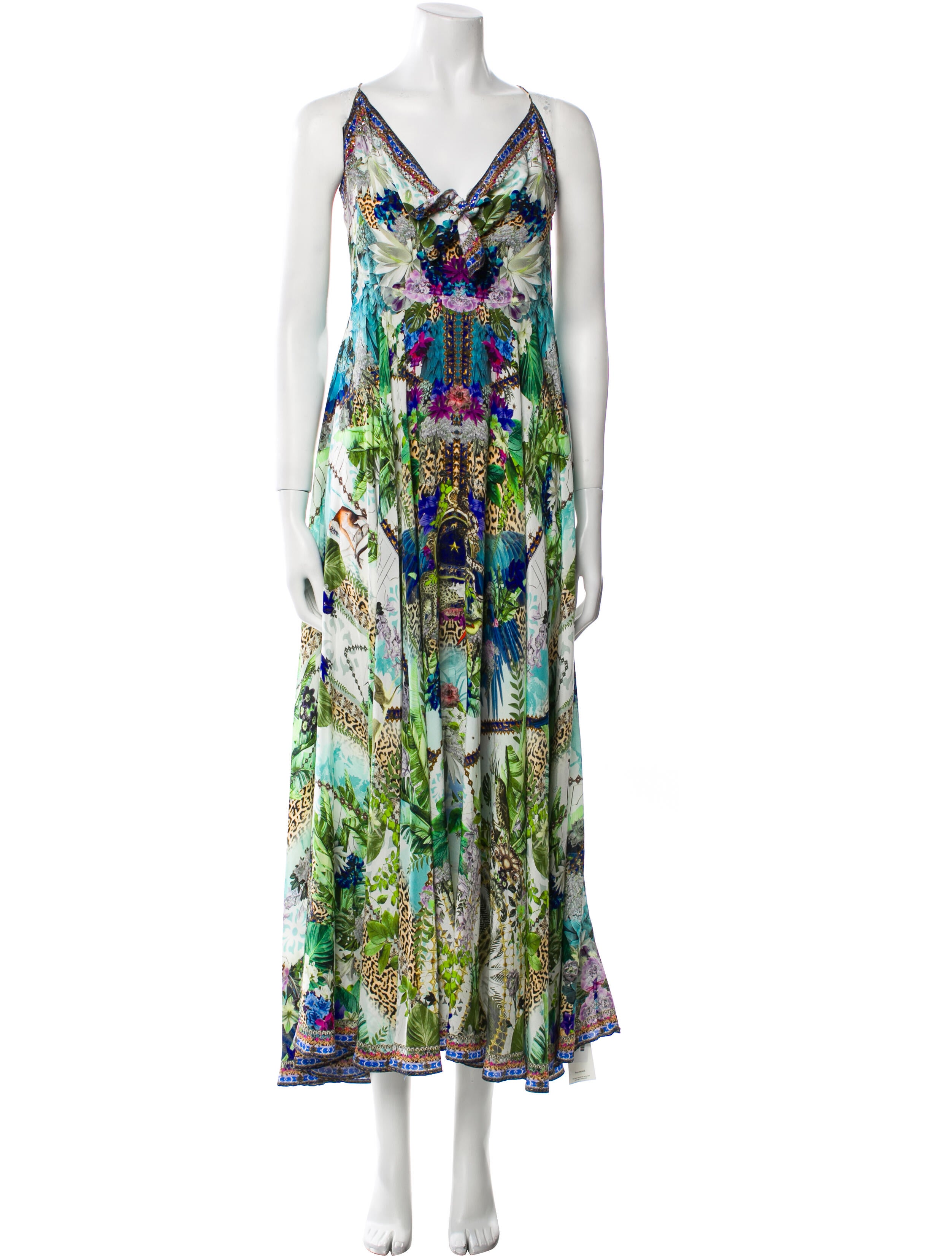 Camilla Silk Long Dress
