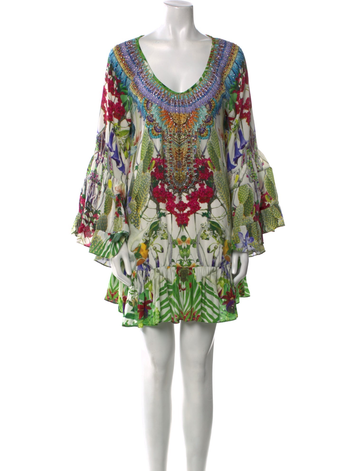 Camilla Silk Mini Dress