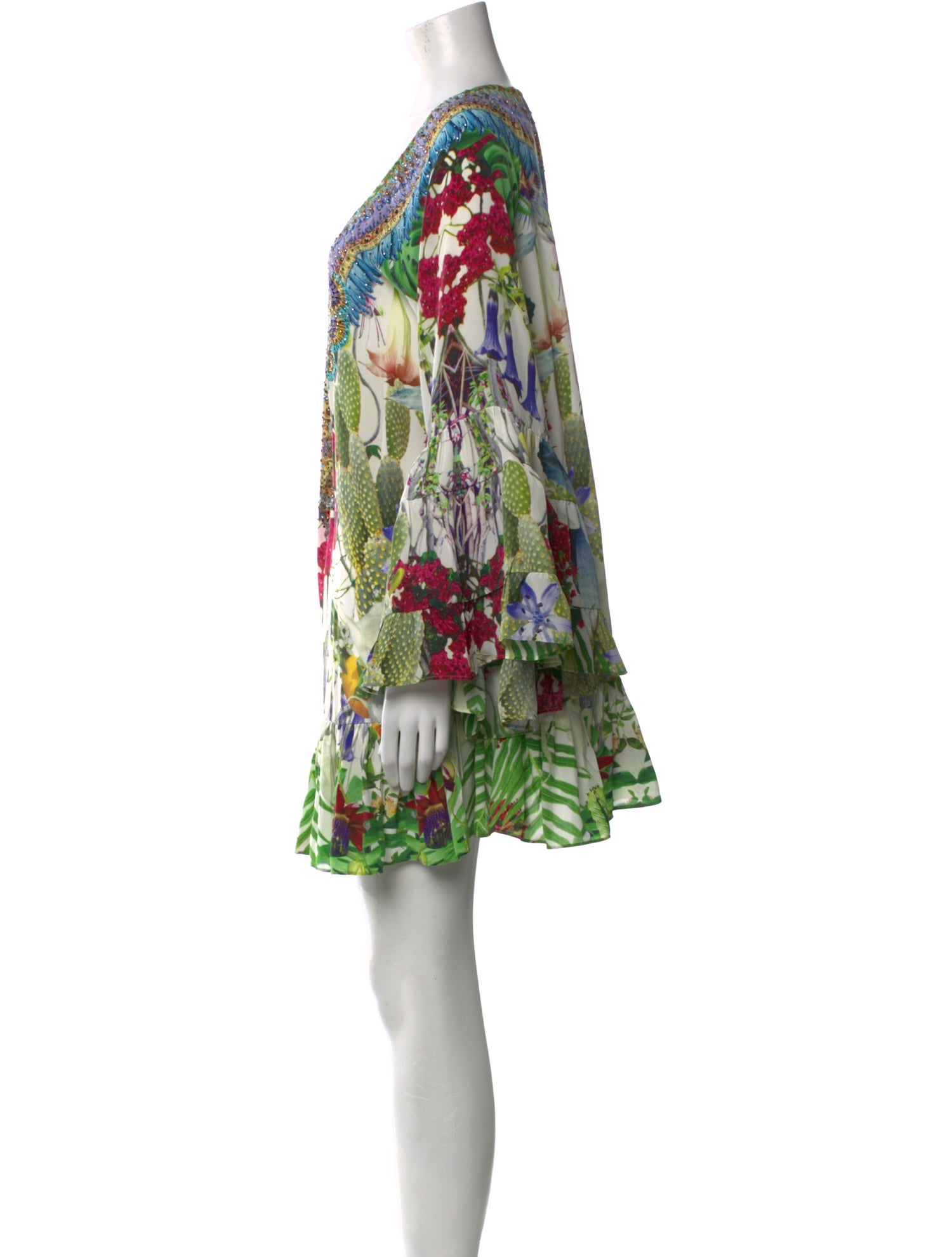 Camilla Silk Mini Dress