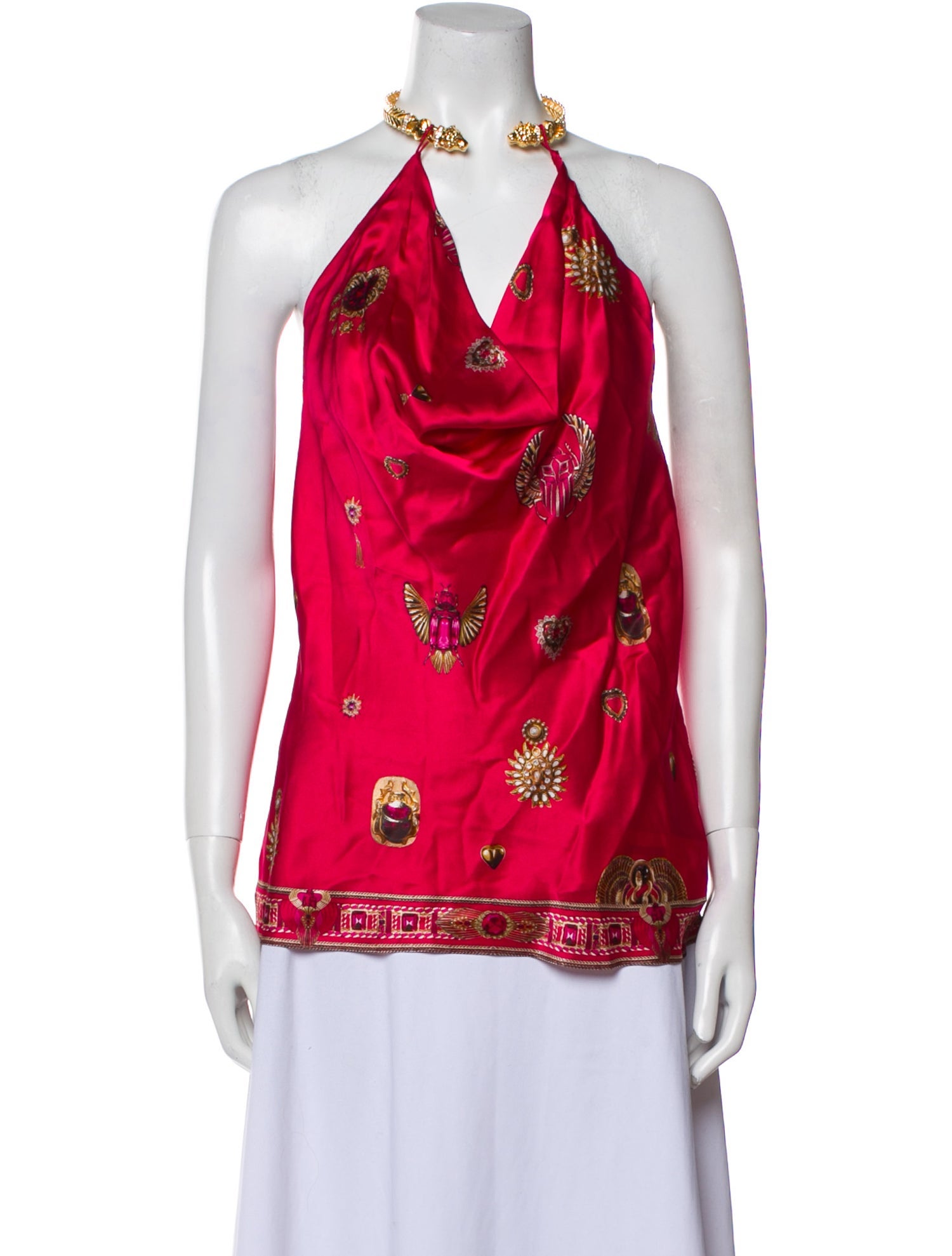 Camilla Silk Printed Blouse