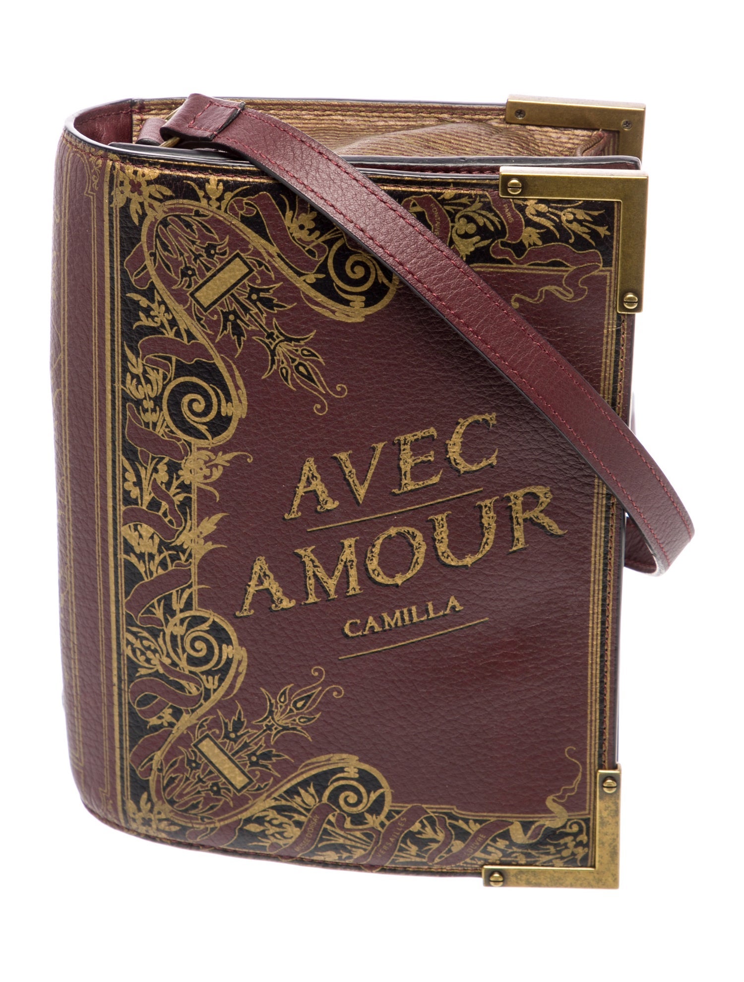 Camilla Leather Messenger Bag