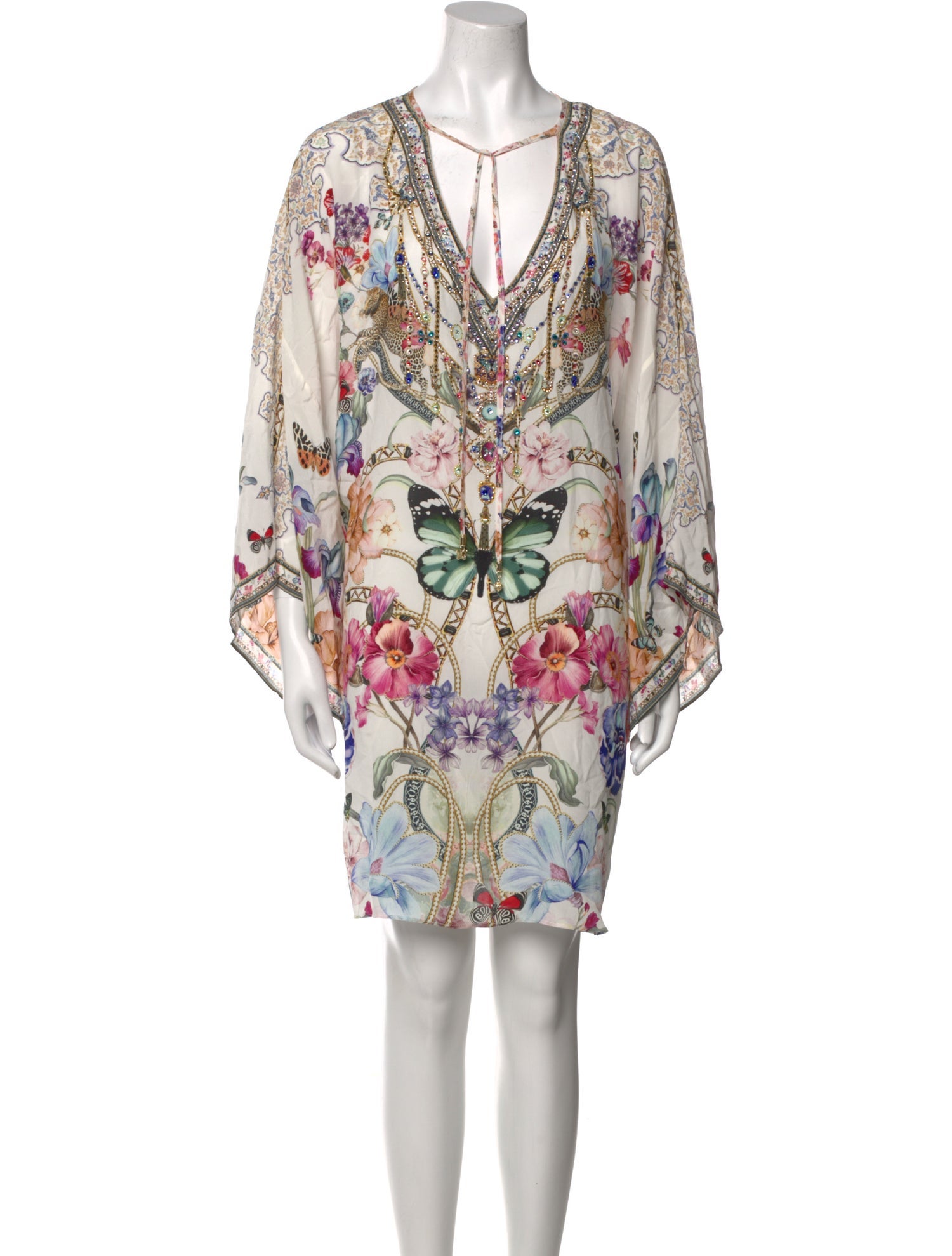 Camilla Silk Mini Dress w/ Tags