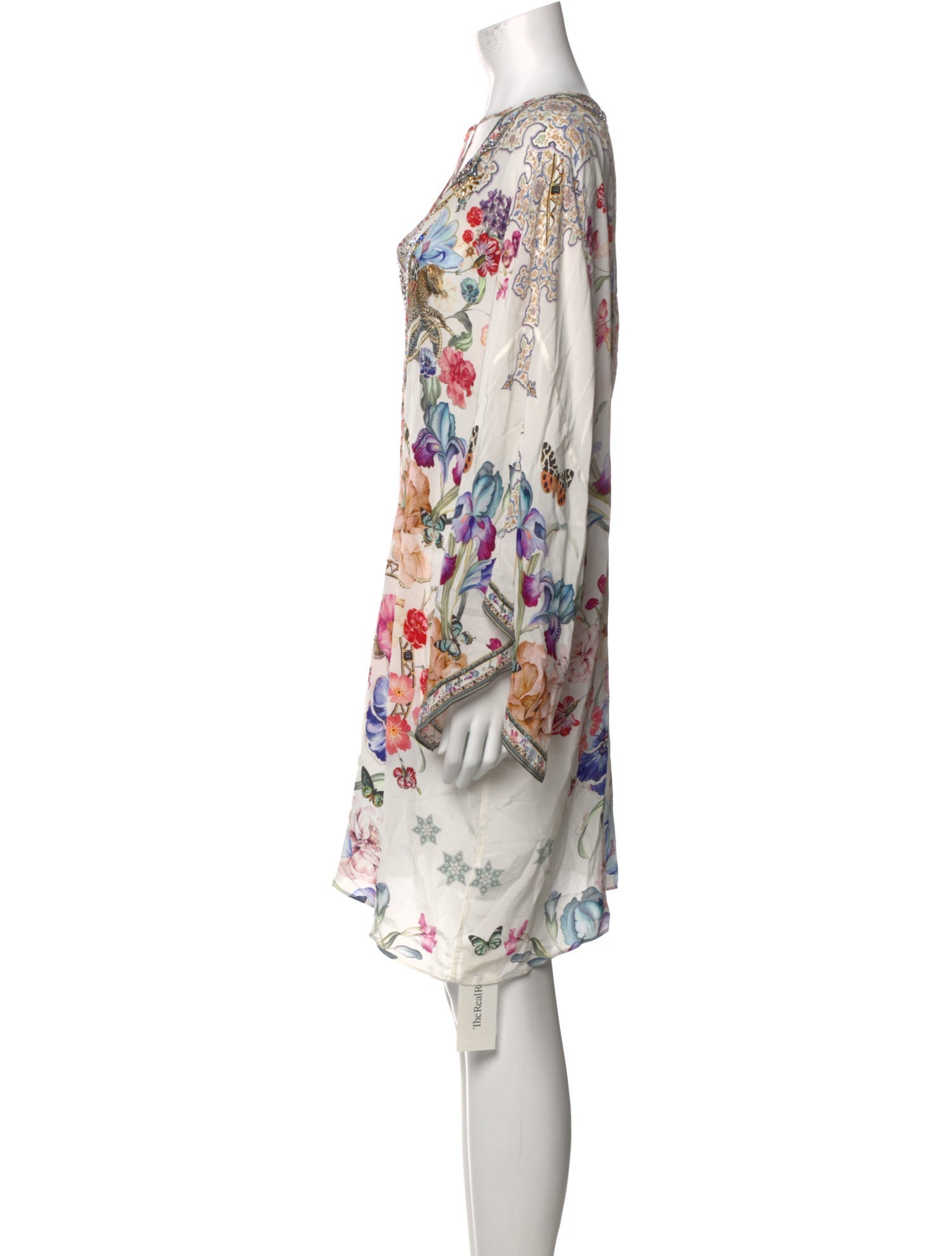 Camilla Silk Mini Dress w/ Tags