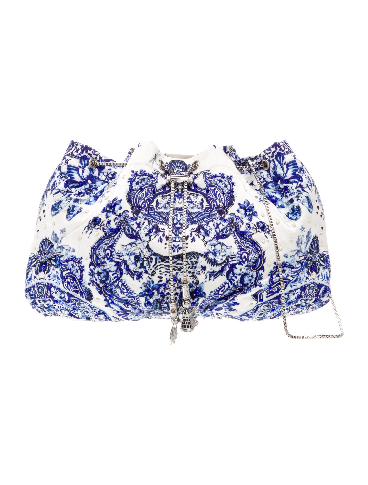 Camilla Satin Shoulder Bag