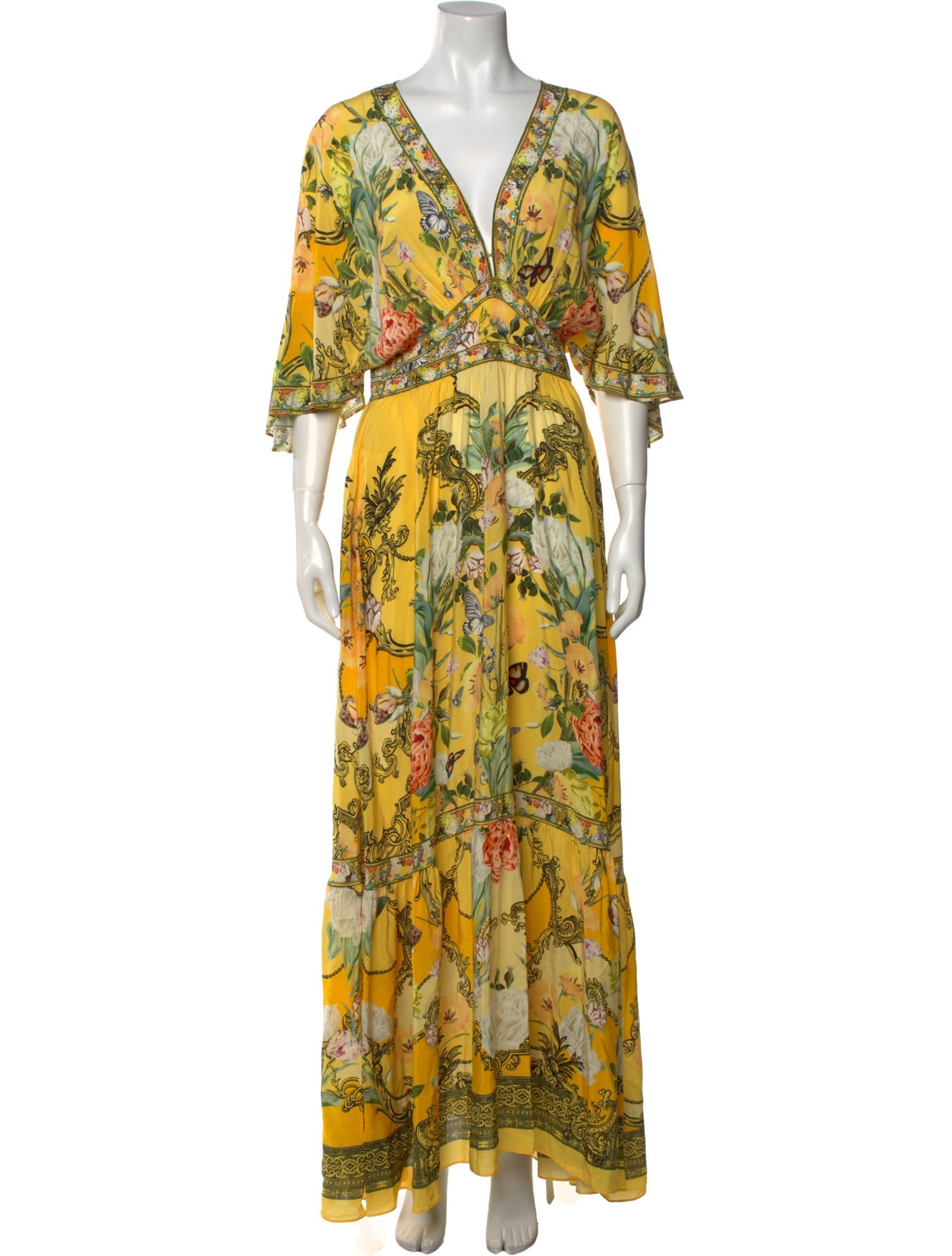 Camilla Silk Long Dress