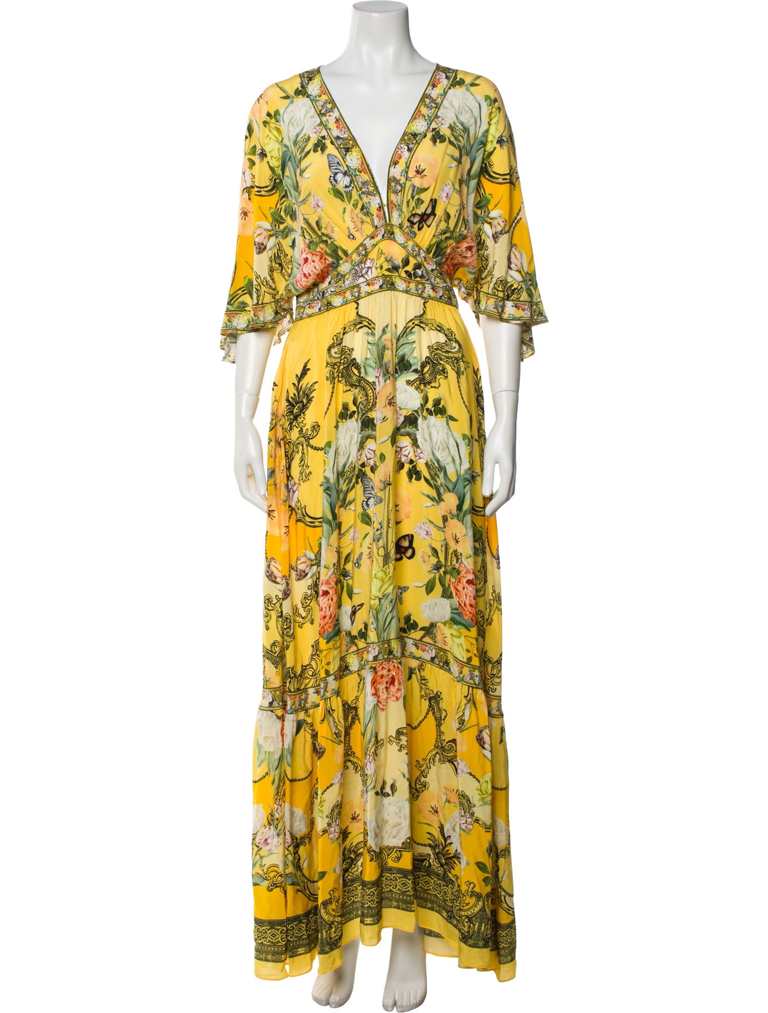 Camilla Silk Long Dress