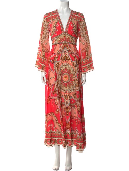 Camilla Silk Long Dress