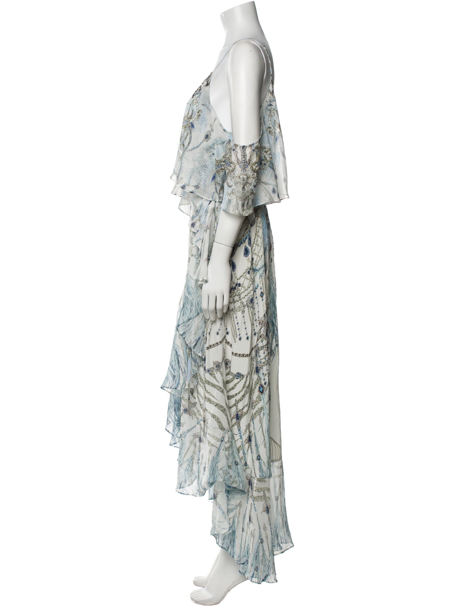 Camilla Silk Long Dress