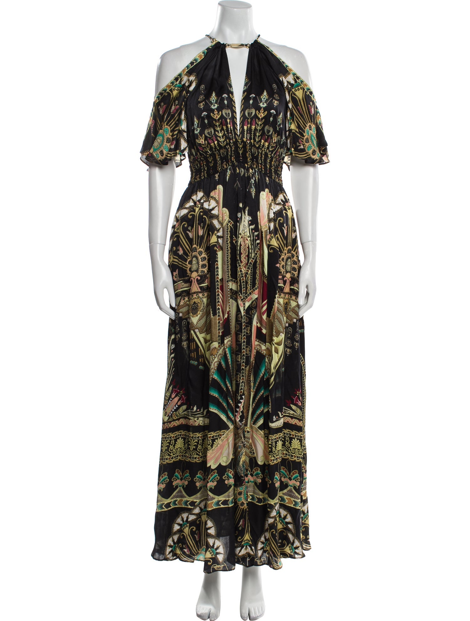 Camilla Silk Long Dress