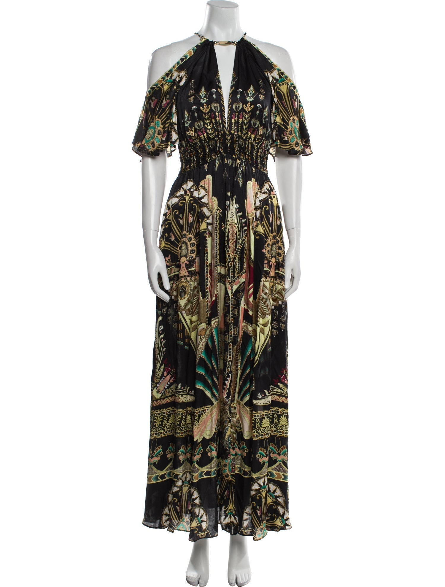 Camilla Silk Long Dress