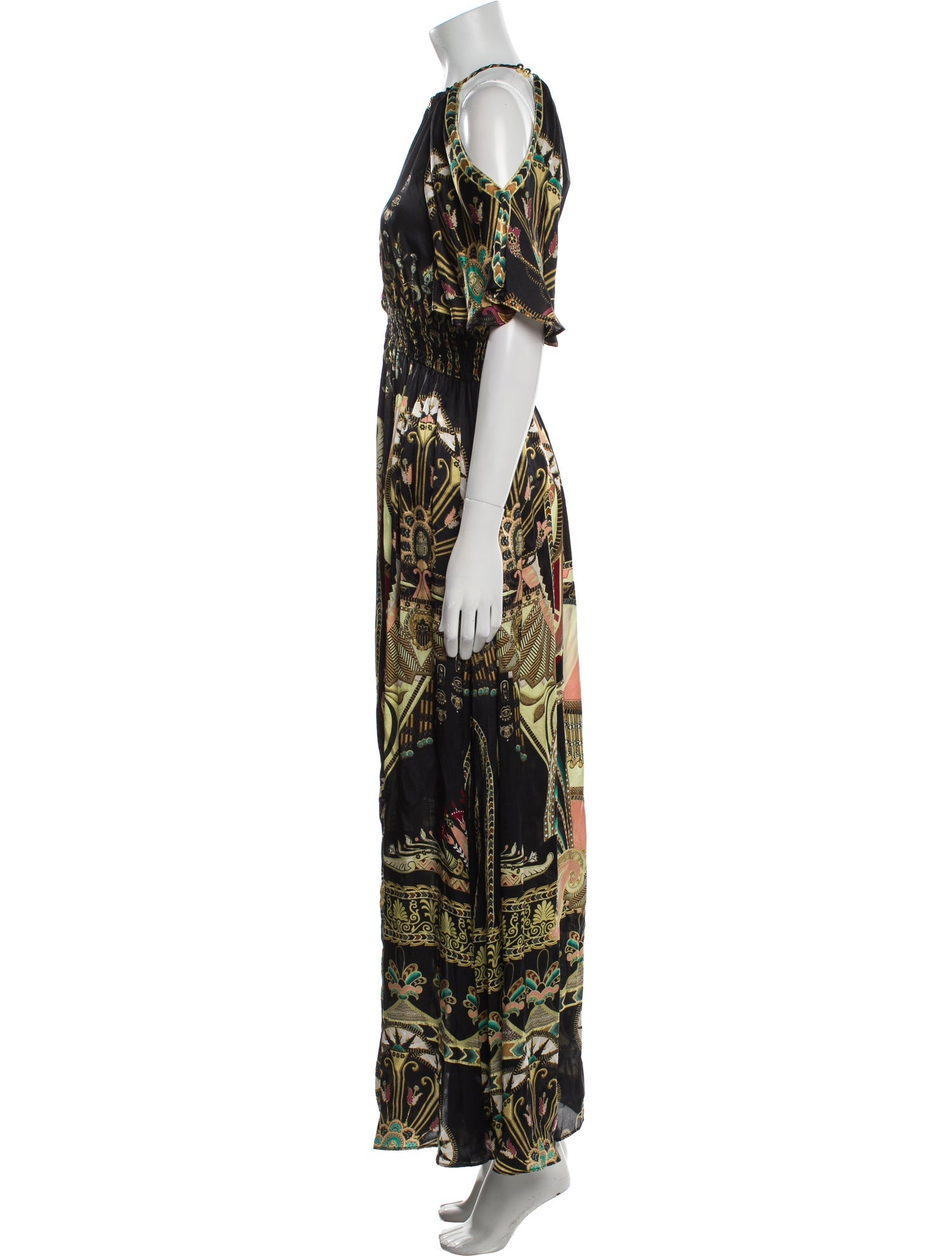 Camilla Silk Long Dress