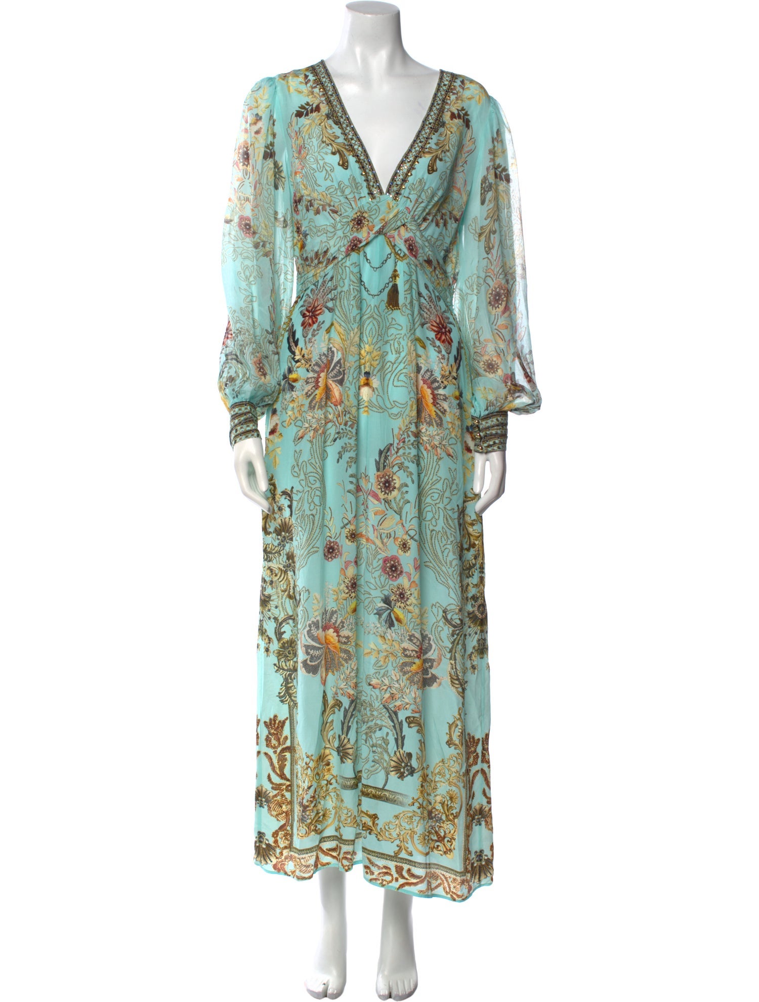 Camilla Silk Long Dress