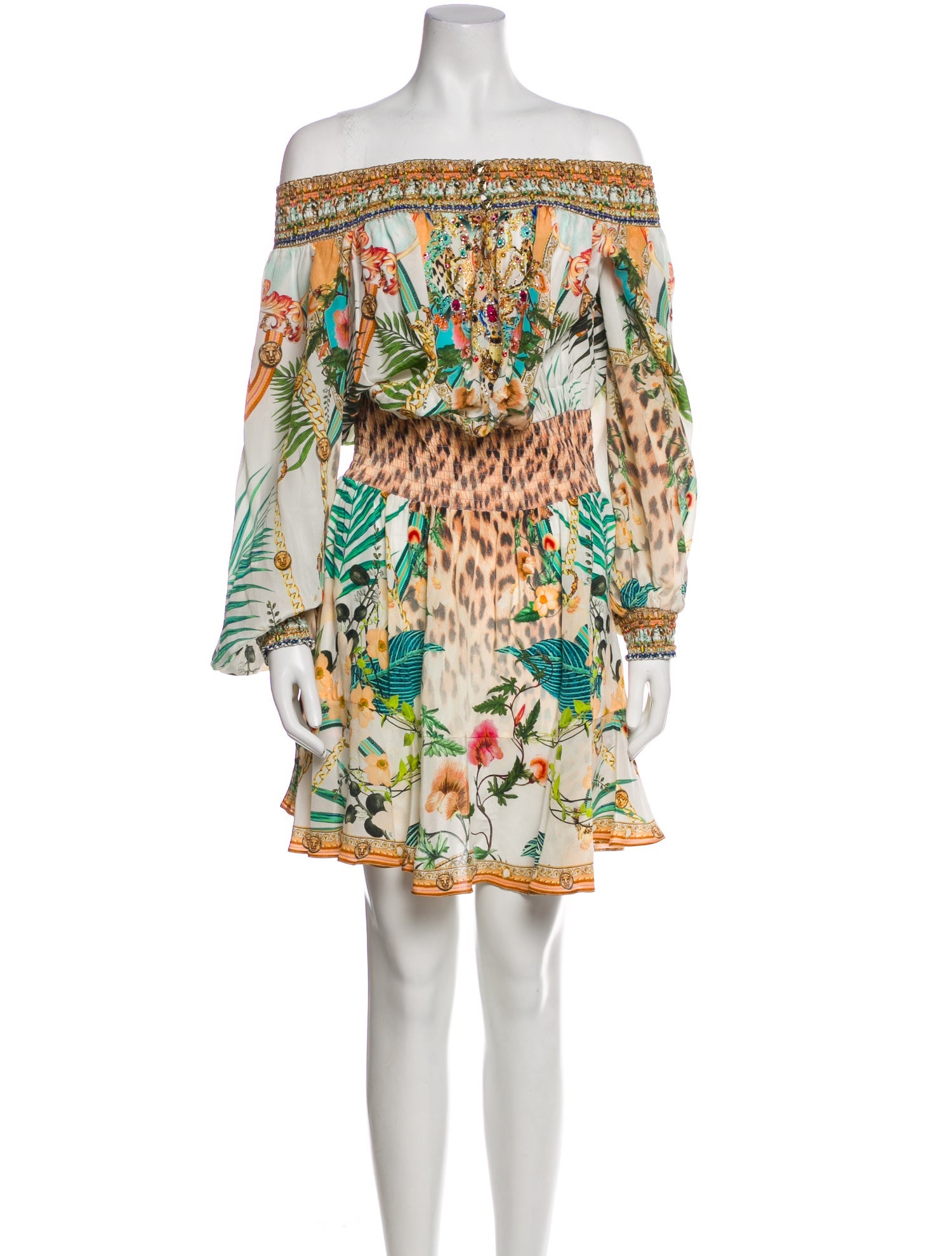 Camilla Silk Mini Dress