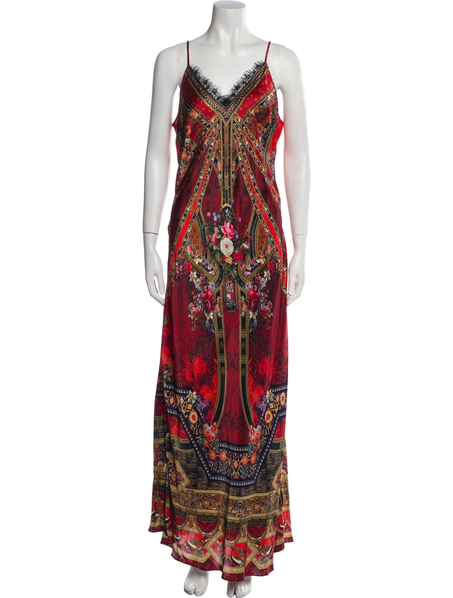 Camilla Silk Long Dress