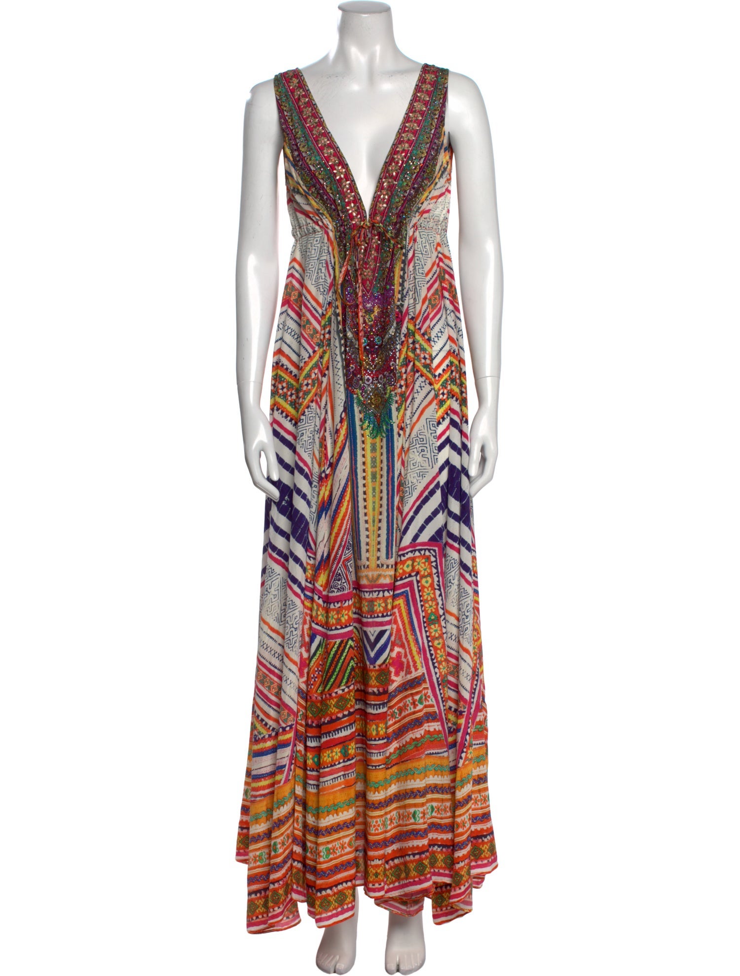 Camilla Silk Long Dress