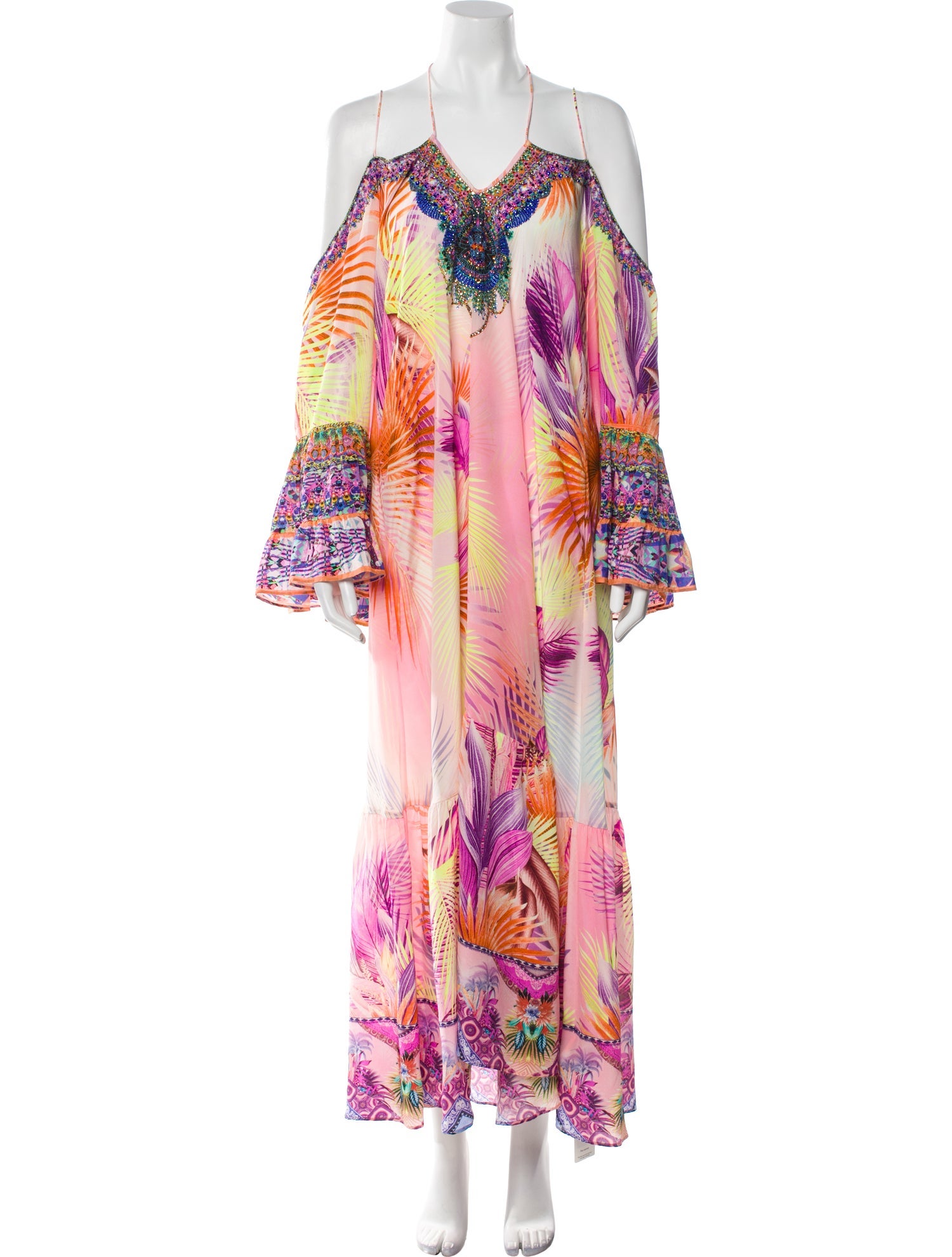 Camilla Silk Long Dress