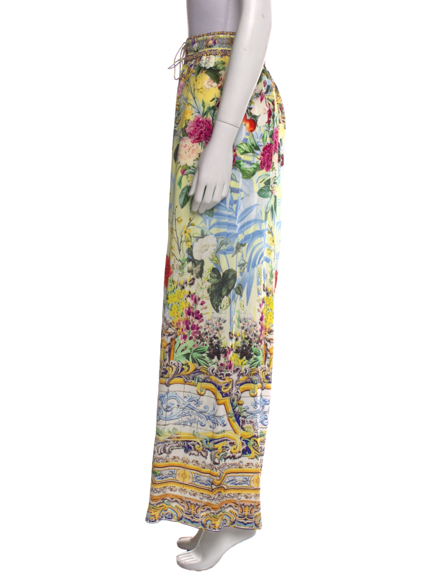 Camilla Silk Wide Leg Pants w/ Tags