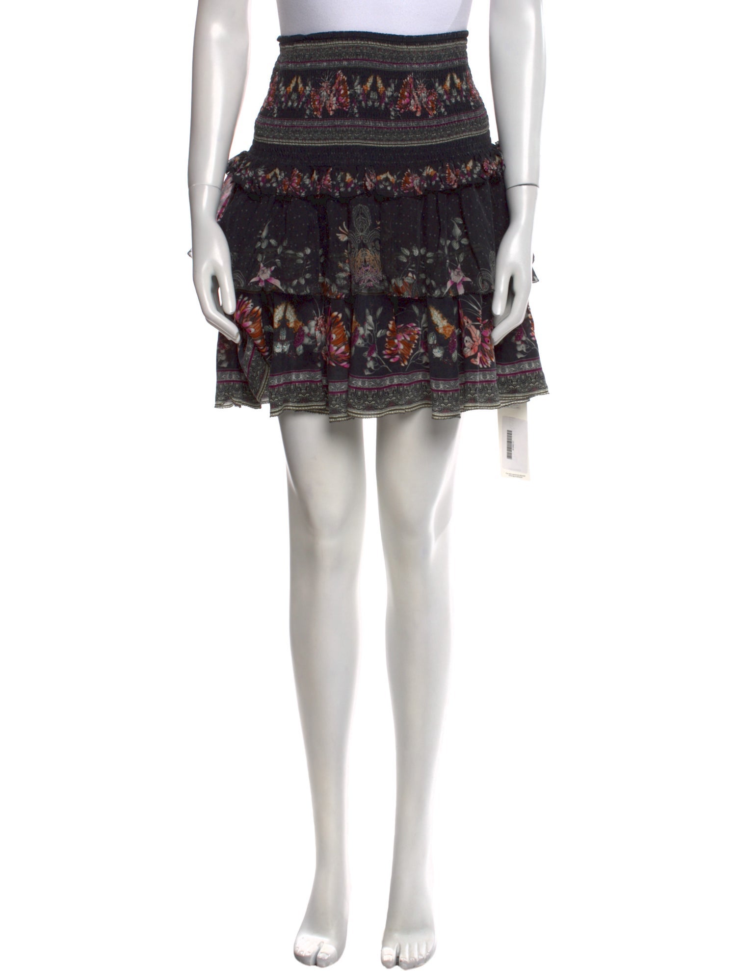 Camilla Silk Mini Skirt